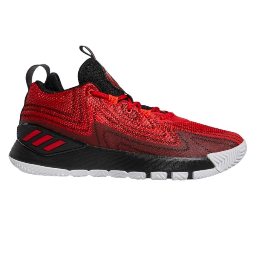 adidas D Rose Son of Chi 2.0 Shoes - Core Black / Vivid Red - ViaductClothing - -