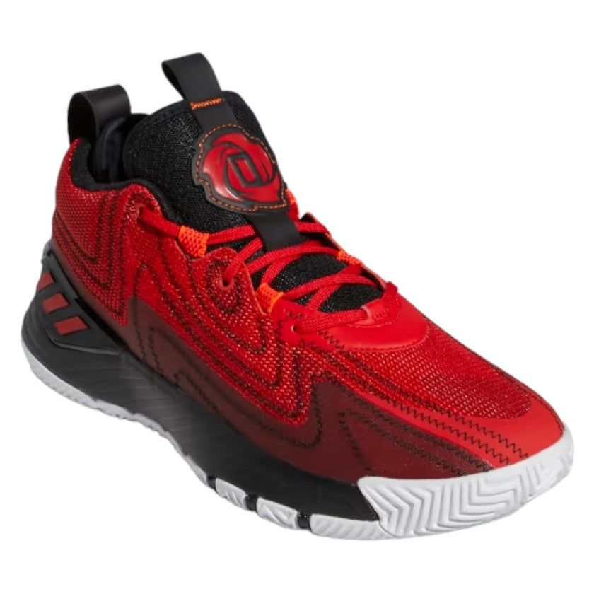 adidas D Rose Son of Chi 2.0 Shoes - Core Black / Vivid Red - ViaductClothing - -