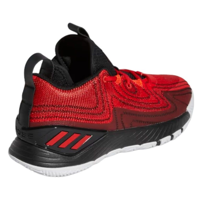 adidas D Rose Son of Chi 2.0 Shoes - Core Black / Vivid Red - ViaductClothing - -