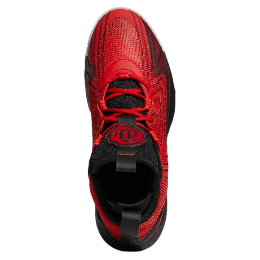 adidas D Rose Son of Chi 2.0 Shoes - Core Black / Vivid Red - ViaductClothing - -