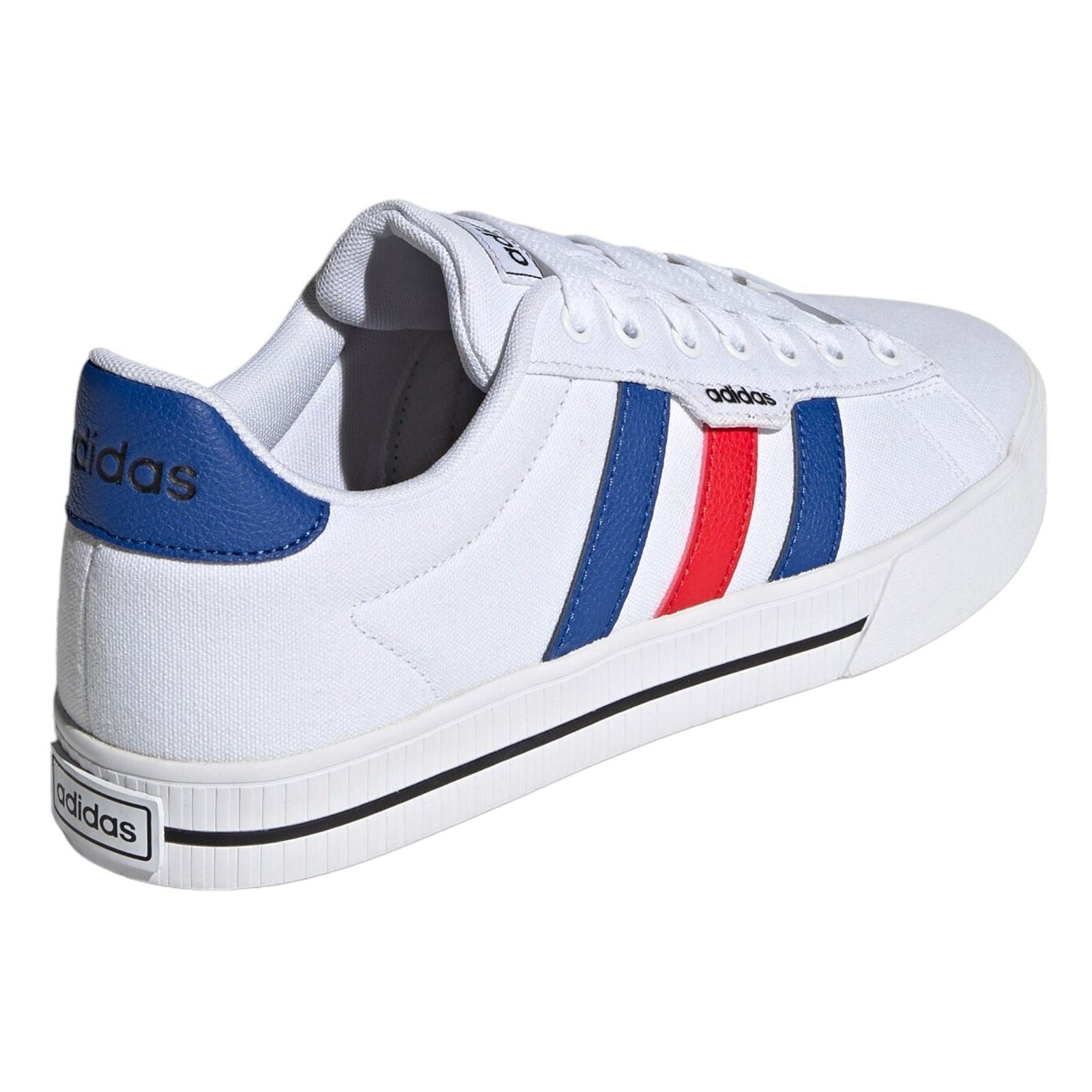 adidas Daily 3.0 Shoes - Cloud White / Royal Blue / Vivid Red - ViaductClothing - -