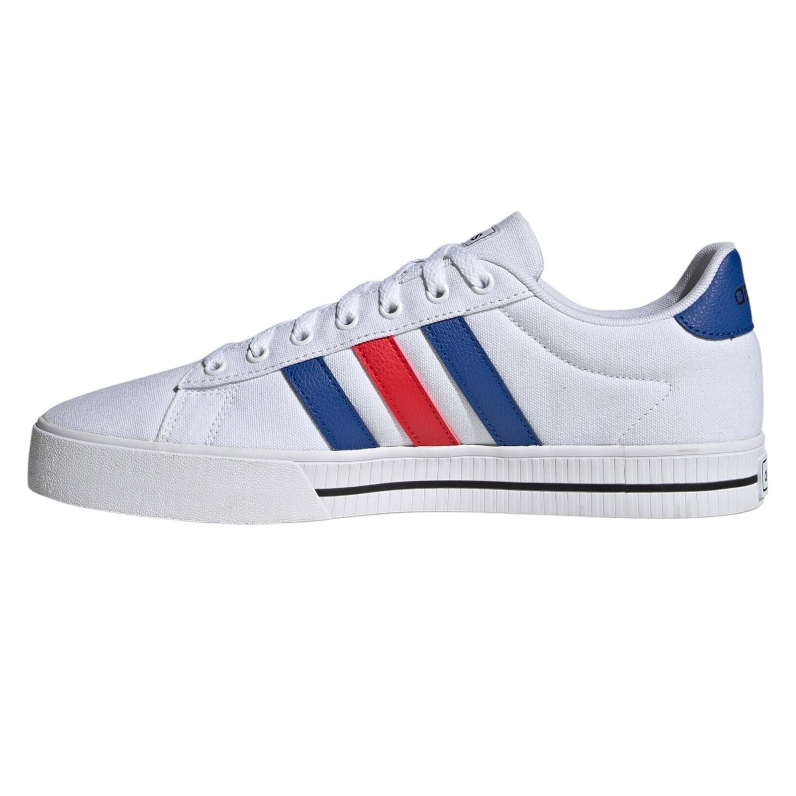 adidas Daily 3.0 Shoes - Cloud White / Royal Blue / Vivid Red - ViaductClothing - -