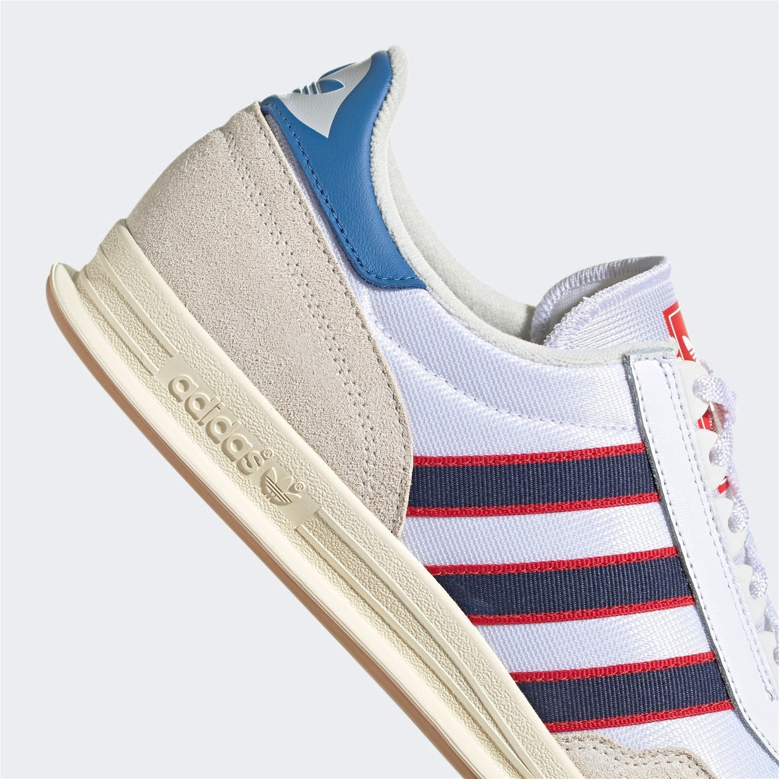 adidas Originals Unisex CT86 Shoes - Cloud White / Dark Blue / Vivid Red - ViaductClothing - -
