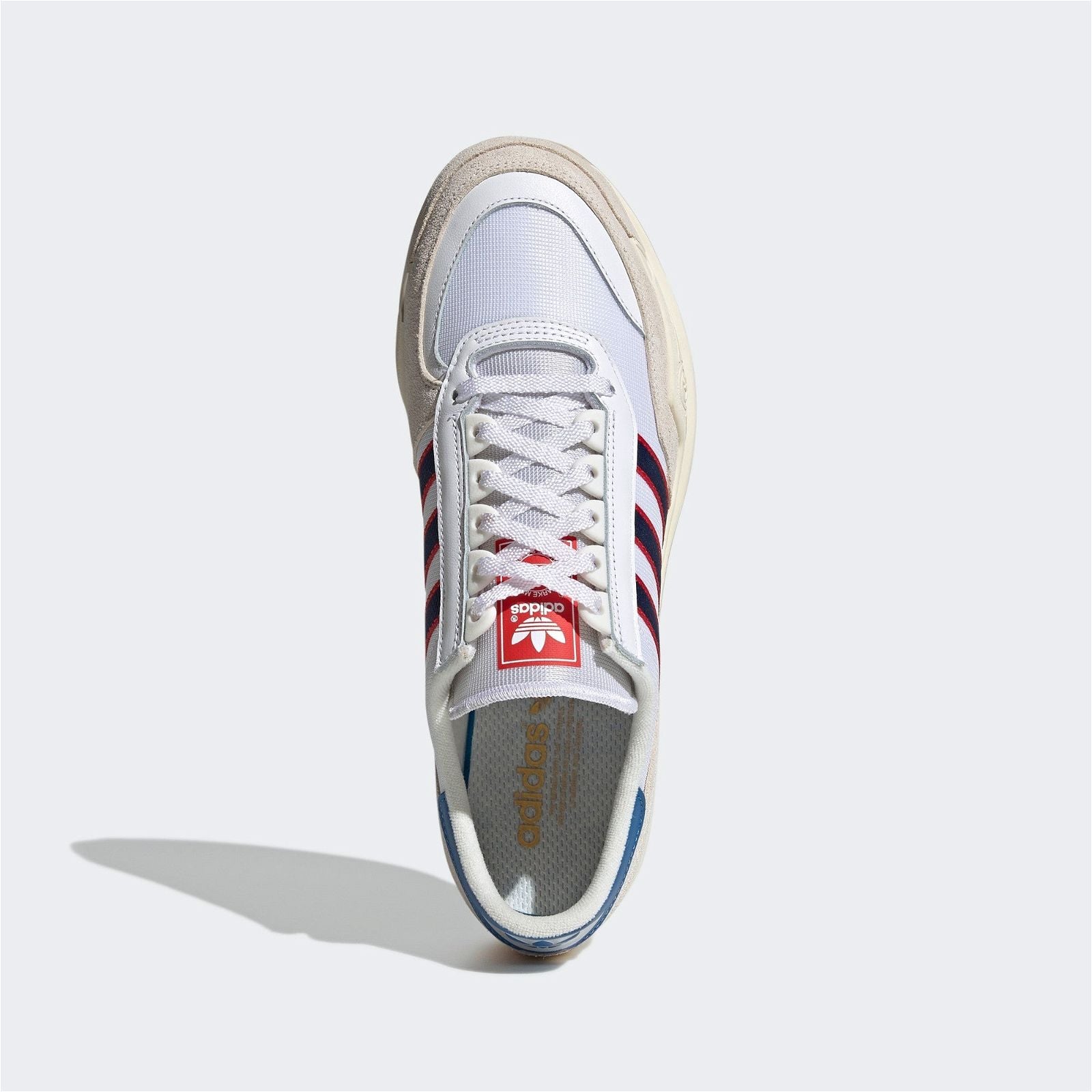 adidas Originals Unisex CT86 Shoes - Cloud White / Dark Blue / Vivid Red - ViaductClothing - -
