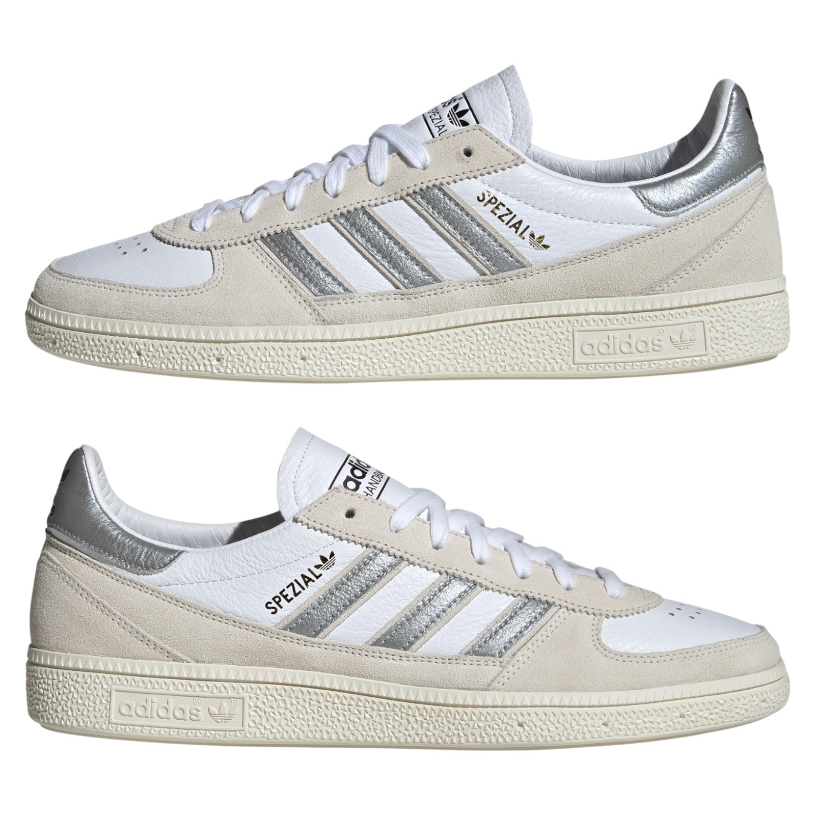 adidas Originals Handball Spezial WM Shoes - Cloud White / Silver Metallic