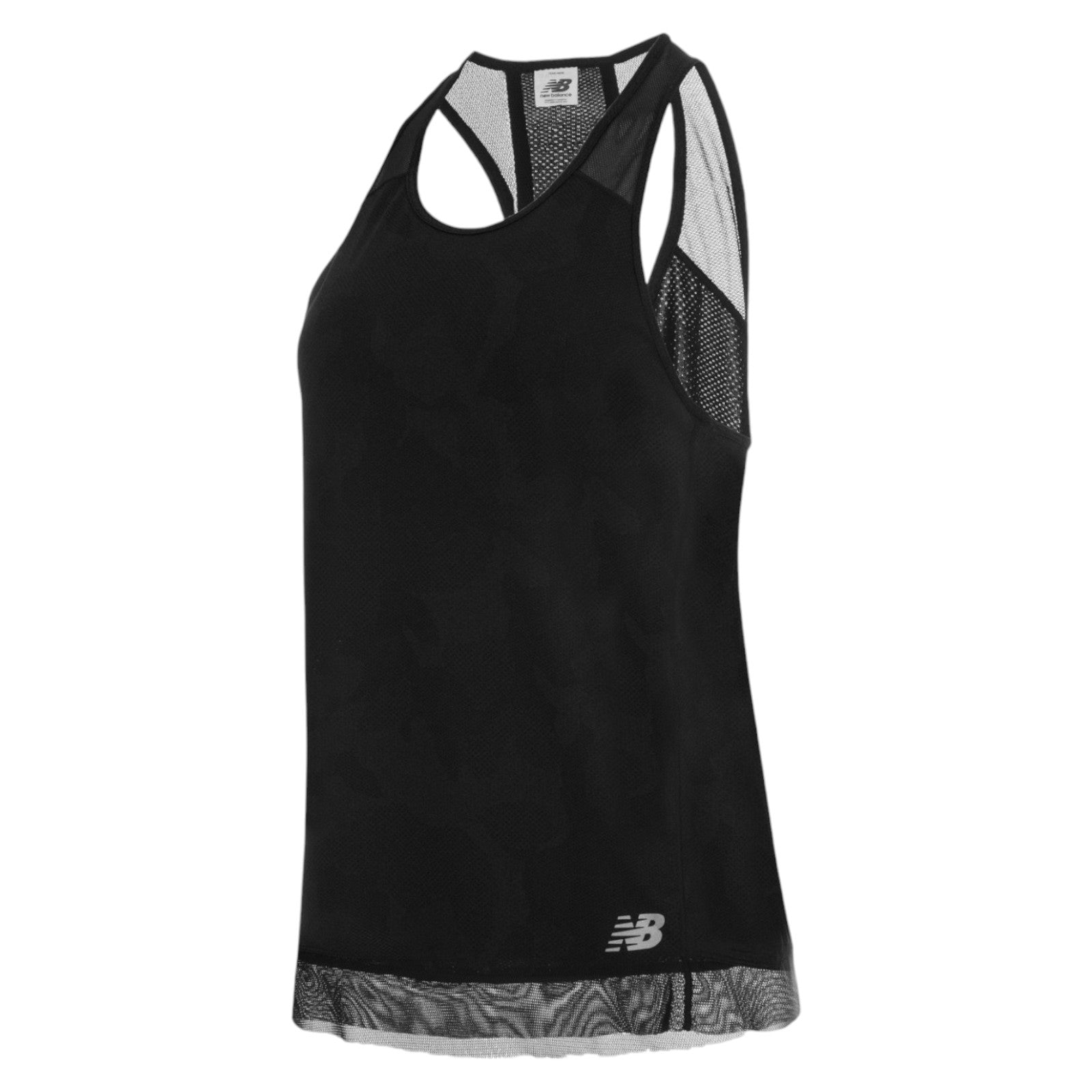 New Balance Womens Q Speed Breathe Tank Top - Black
