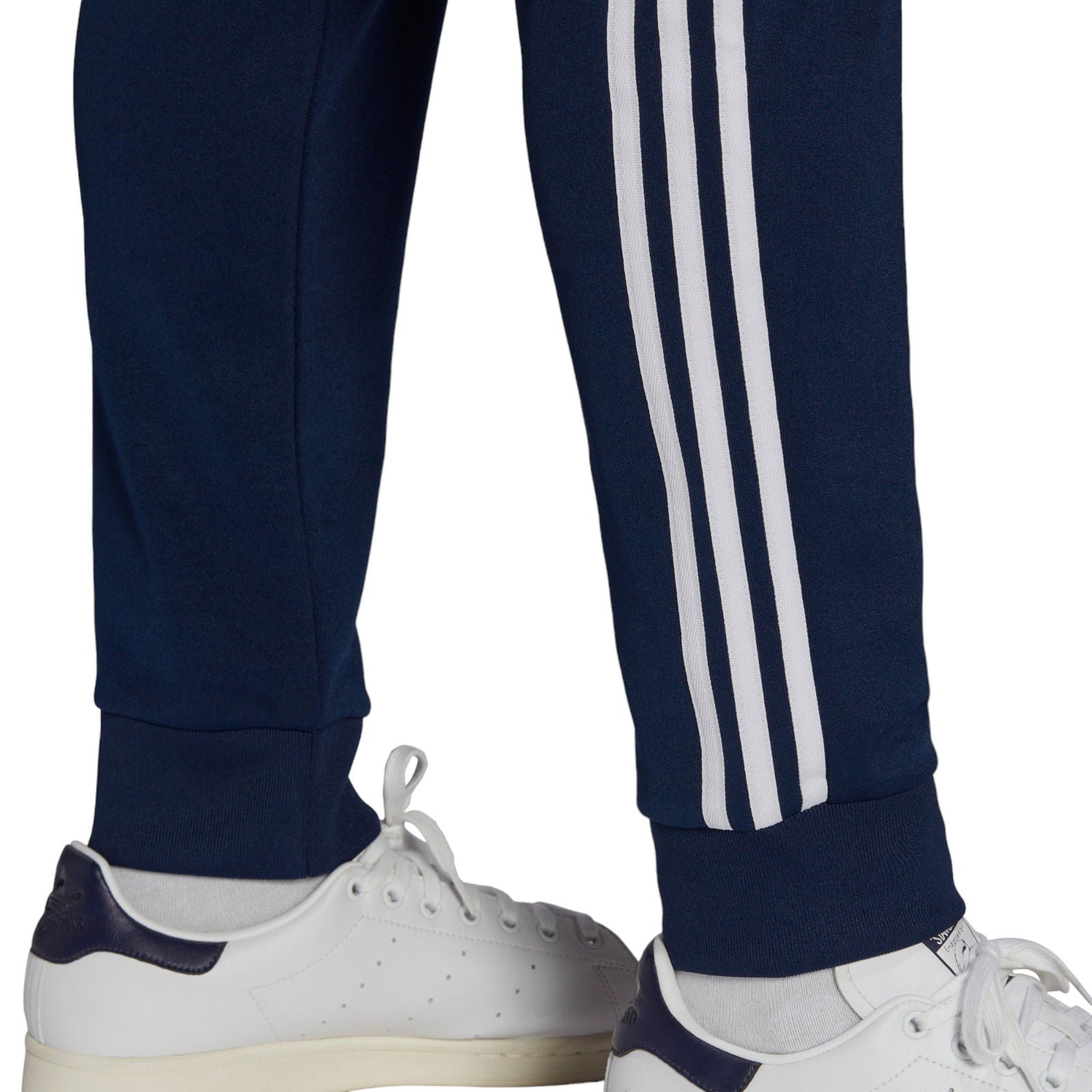adidas Originals Adicolor Classics Primeblue SST Superstar Track Pants - Night Indigo / White - ViaductClothing - -