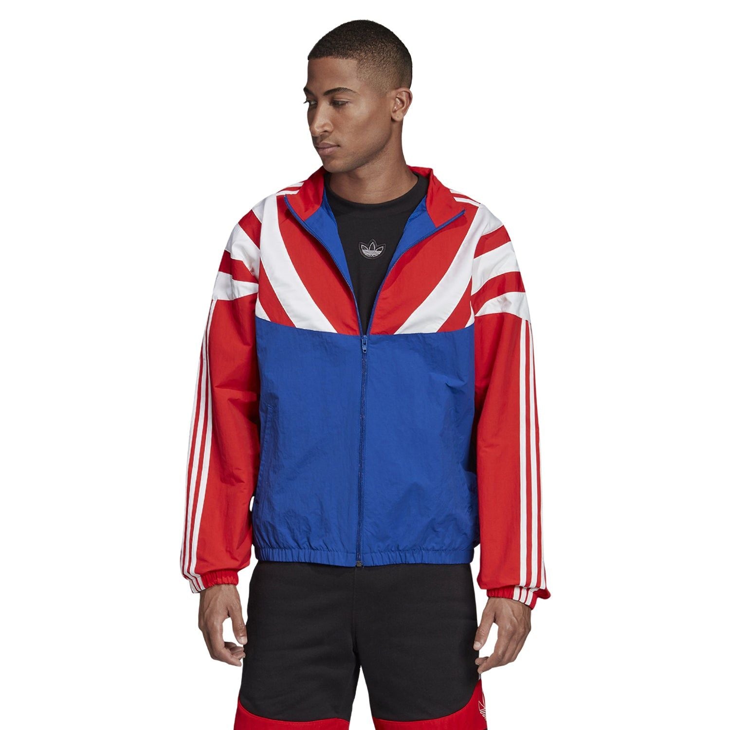 adidas Originals Balanta 96 Track Jacket - Blue / Red / White - ViaductClothing - -