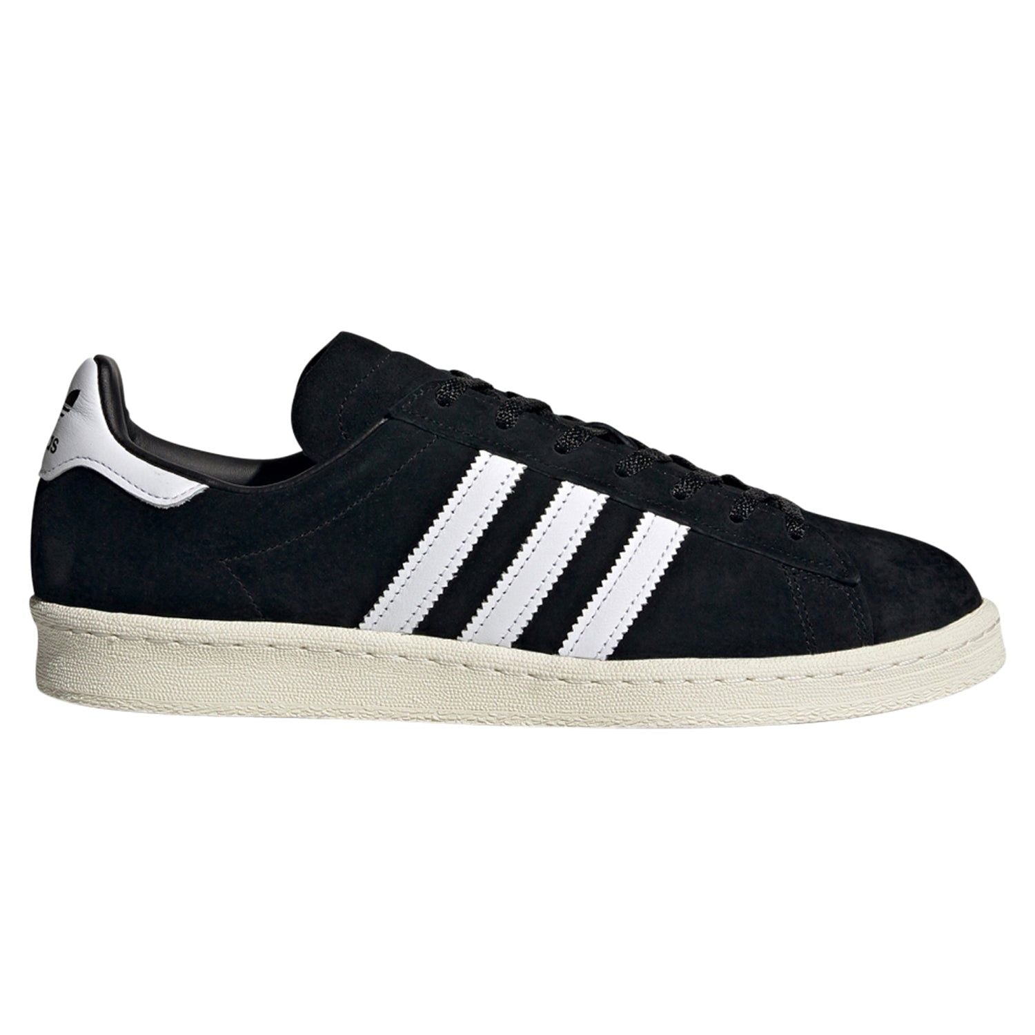 adidas Originals Campus 80s Shoes - Black / White - ViaductClothing - -