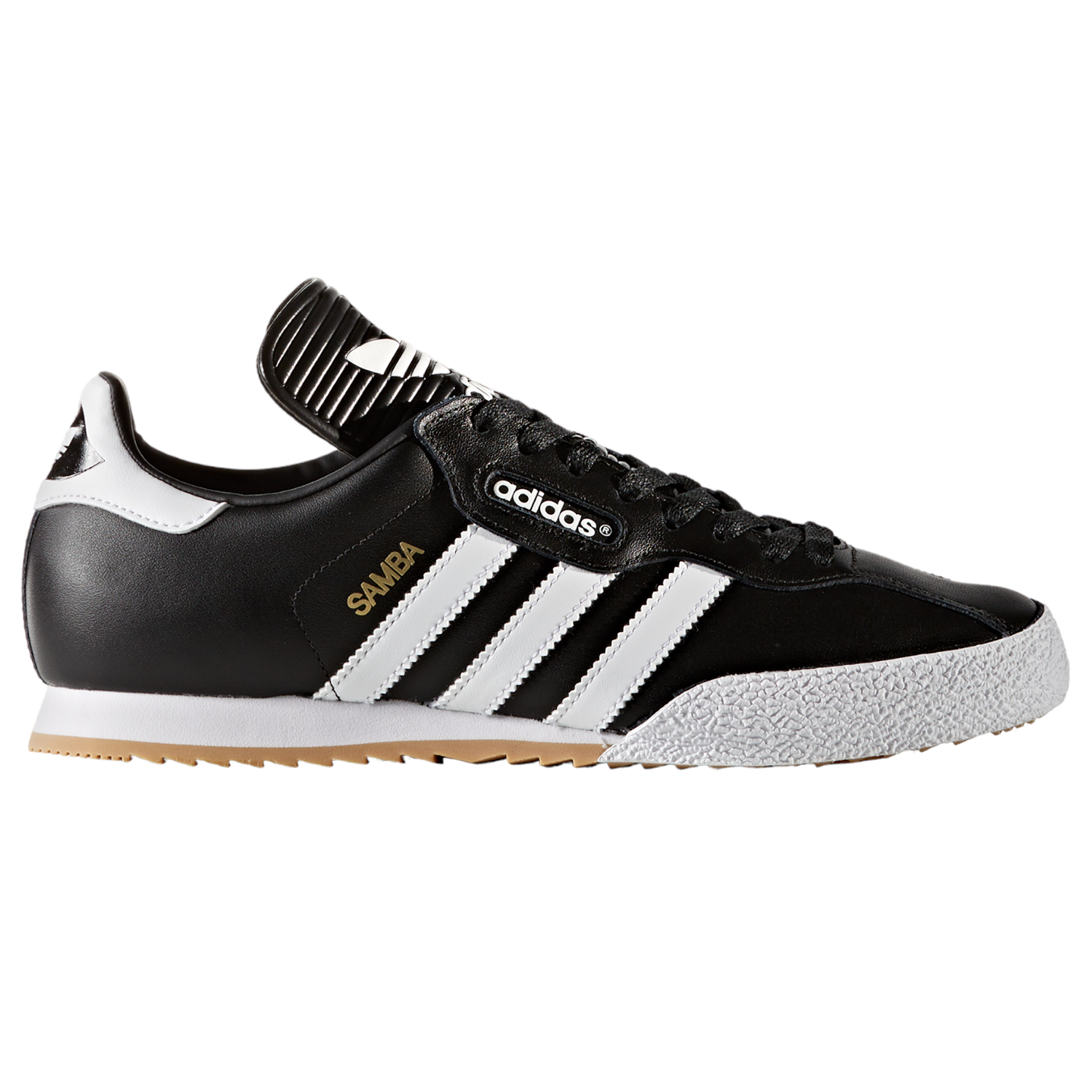 adidas Originals Samba Super Leather - Black / White - ViaductClothing - -