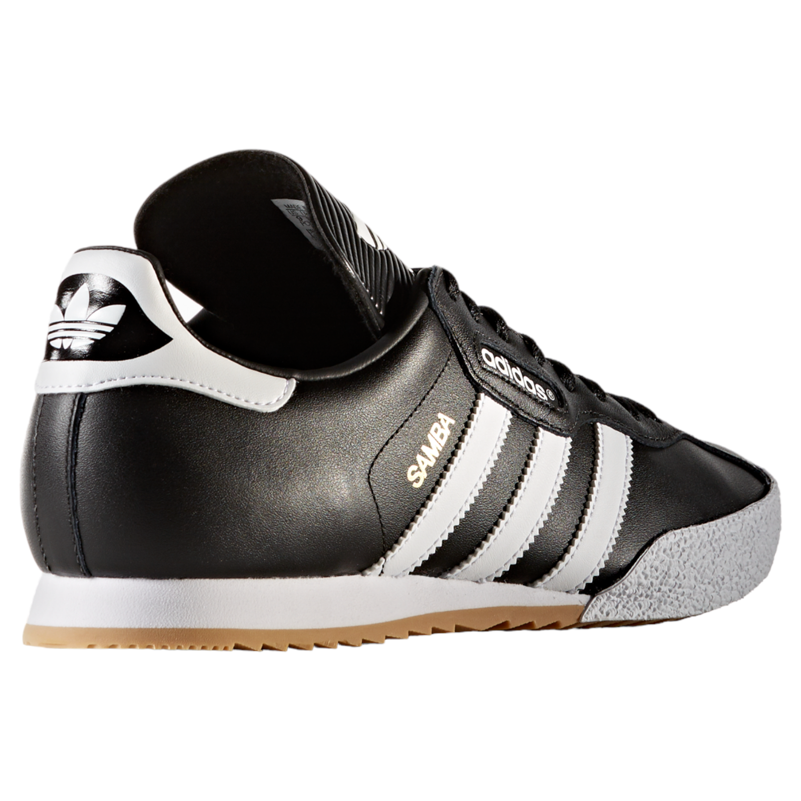 adidas Originals Samba Super Leather - Black / White - ViaductClothing - -