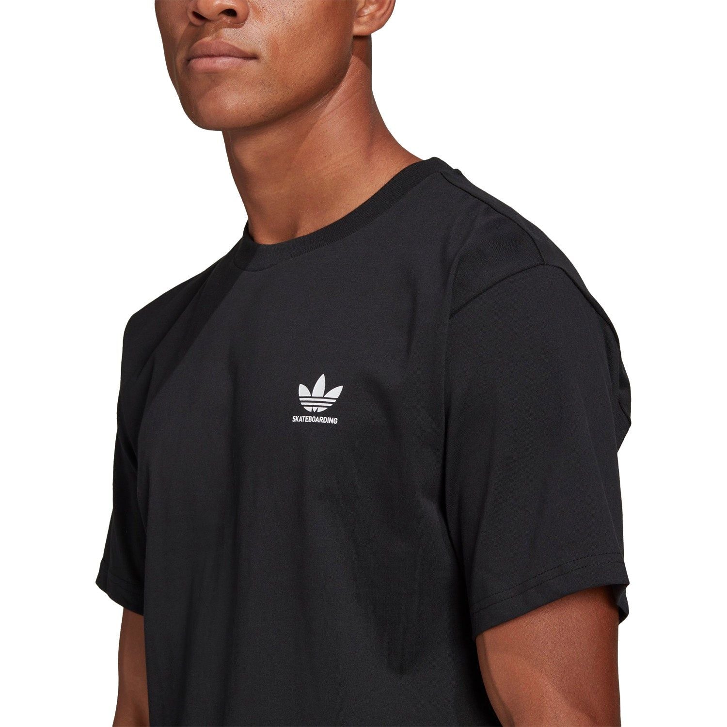 adidas Originals Skateboarding 2.0 Logo Tee - Black / White - ViaductClothing - -