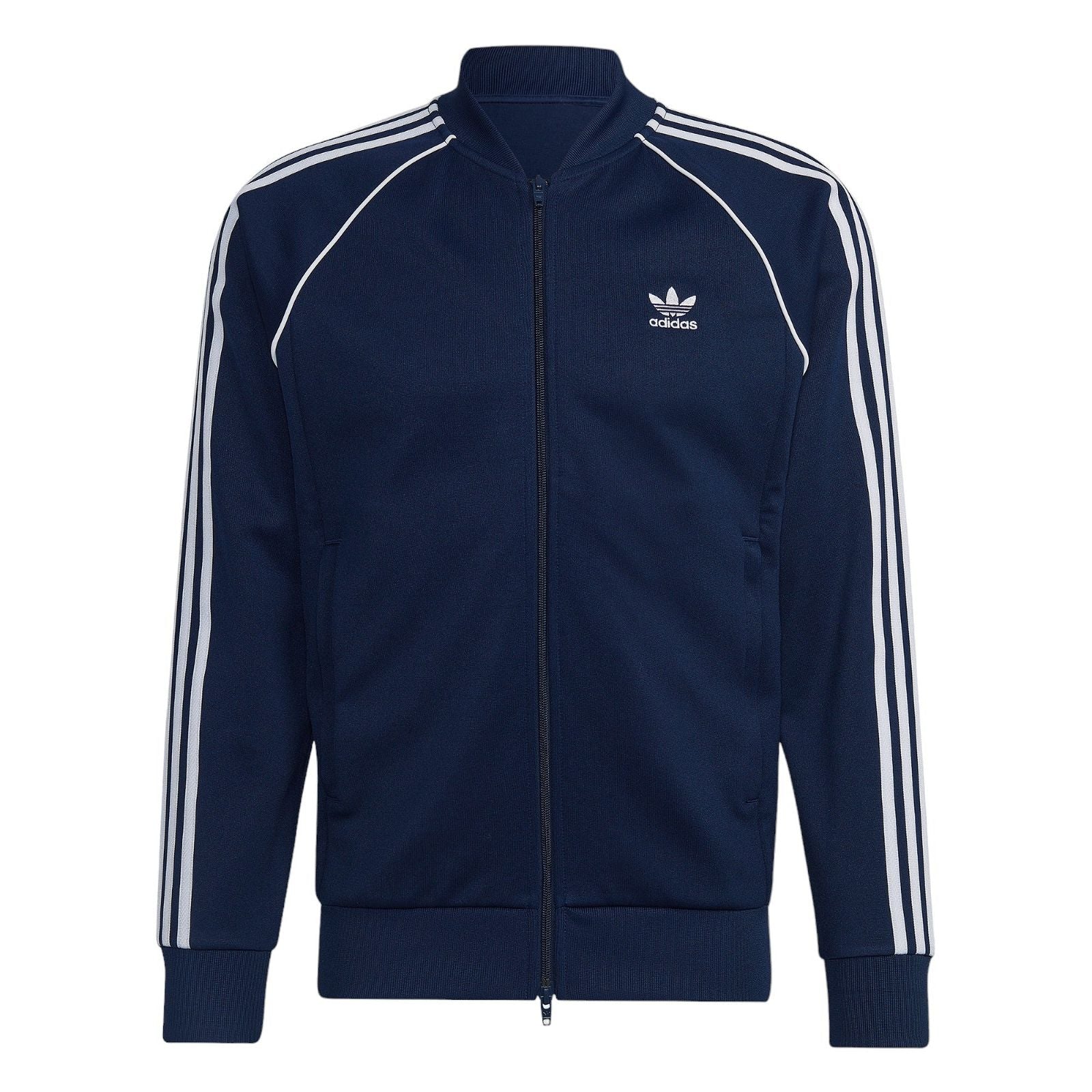 adidas Originals SST Superstar Track Top - Night Indigo / White - ViaductClothing - -