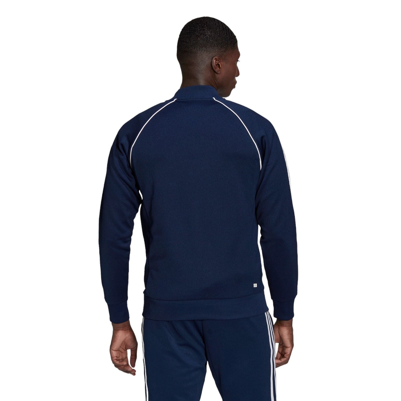 adidas Originals SST Superstar Track Top - Night Indigo / White - ViaductClothing - -