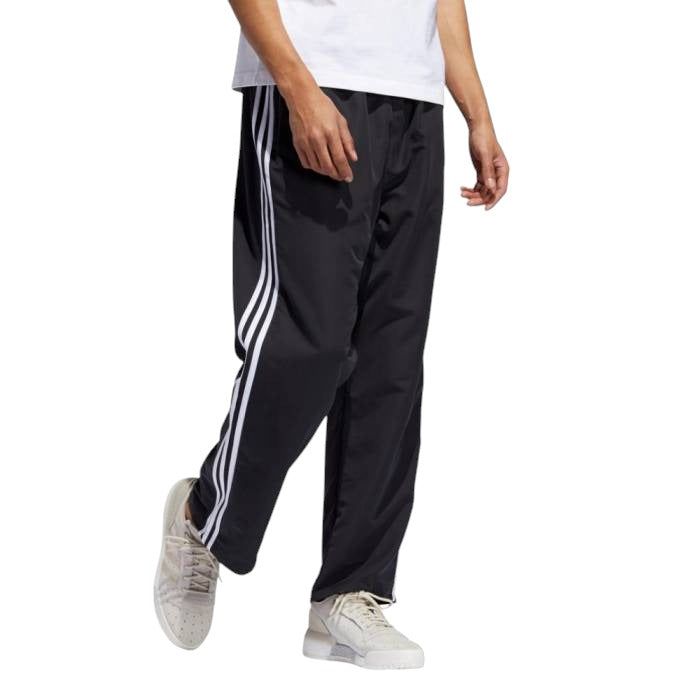adidas Originals Straight 3 Stripe Track Pants - Black / White - ViaductClothing - -