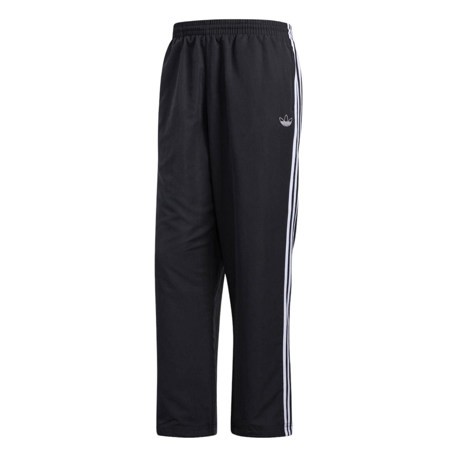 adidas Originals Straight 3 Stripe Track Pants - Black / White - ViaductClothing - -
