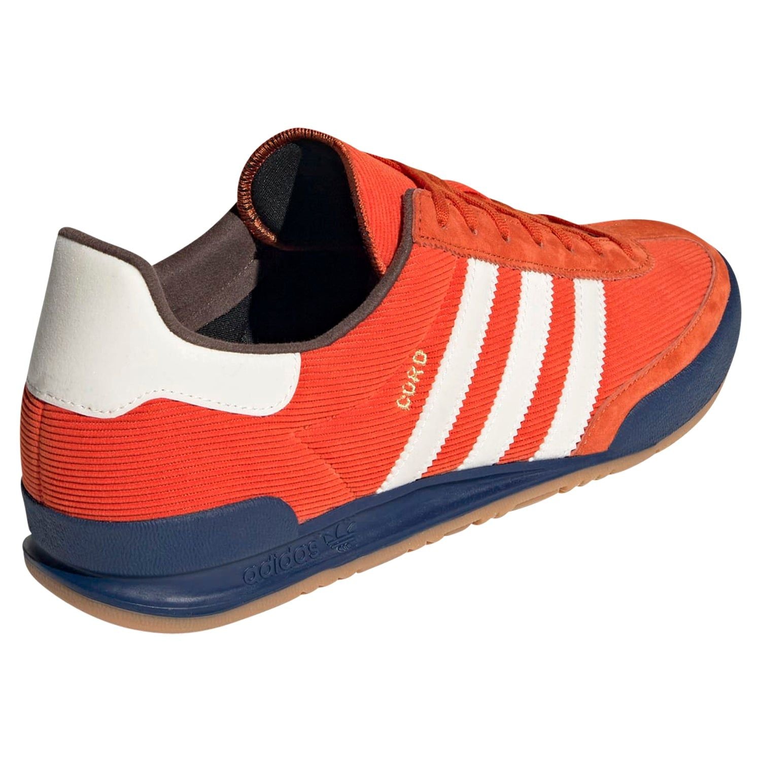adidas Originals Unisex Cord Trainers - Orange / White - ViaductClothing - -