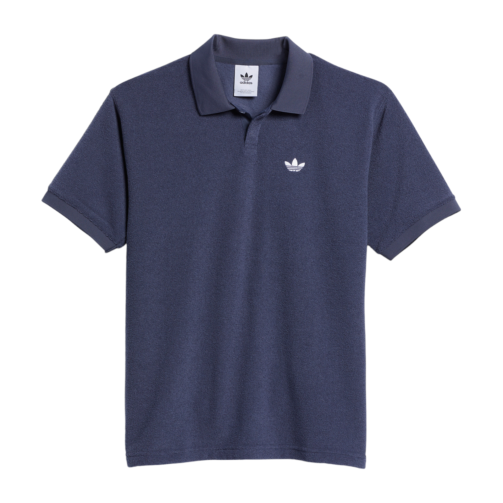 adidas Originals Unisex Tennis Polo - Navy / White - ViaductClothing - -