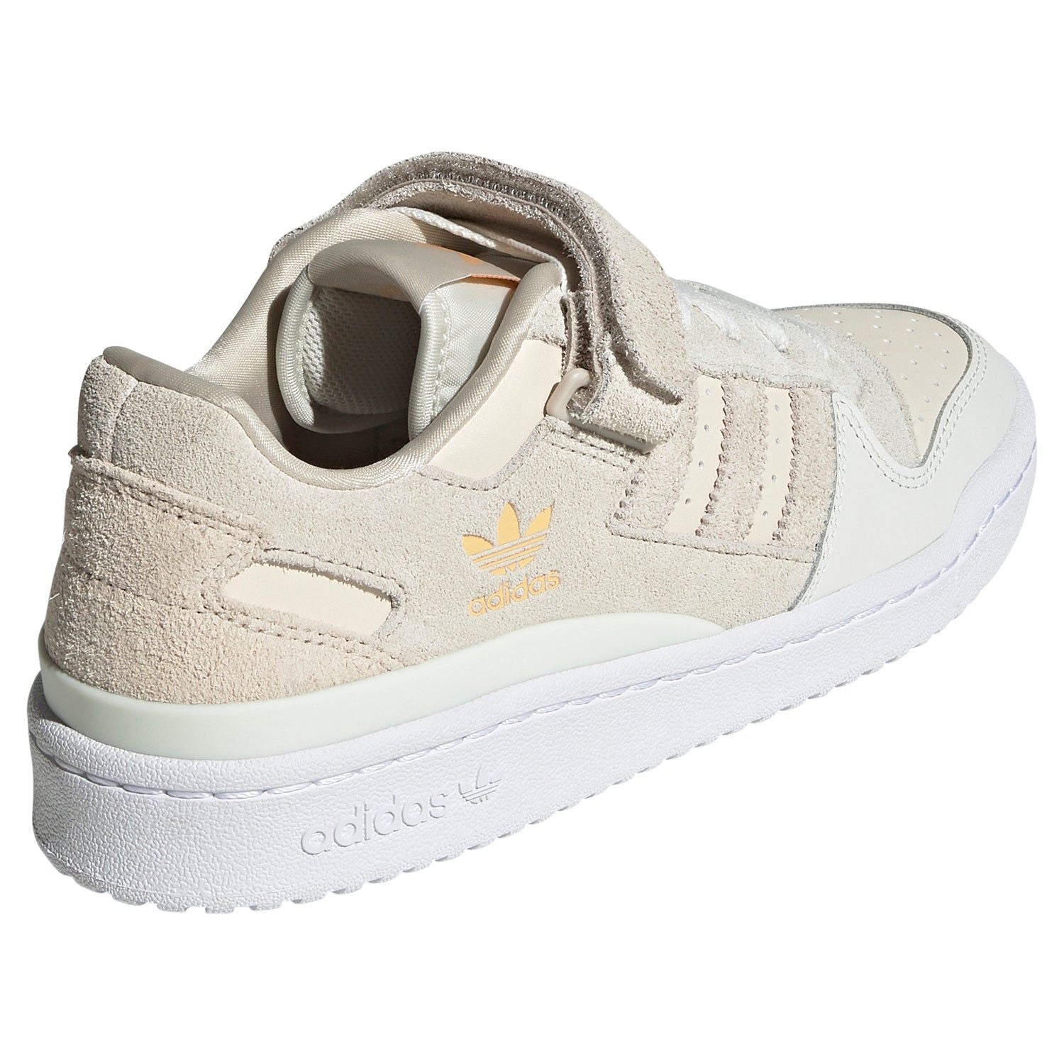 adidas Originals Womens Forum Low Shoes - Beige/White - ViaductClothing - -