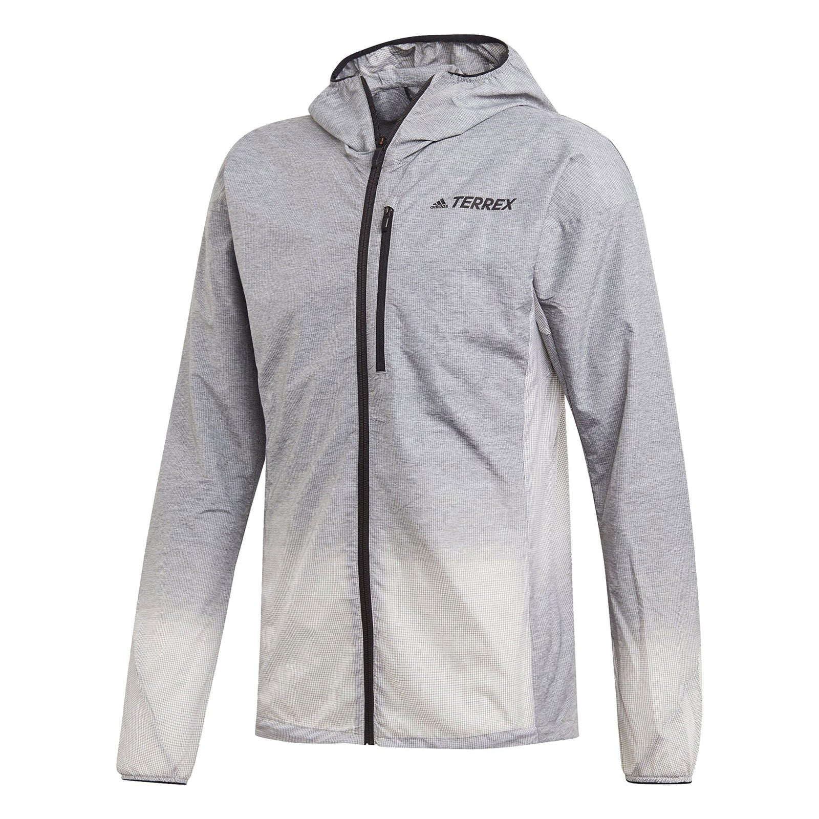 adidas Terrex Agravic Windweave Jacket - Grey Four / White - ViaductClothing - -