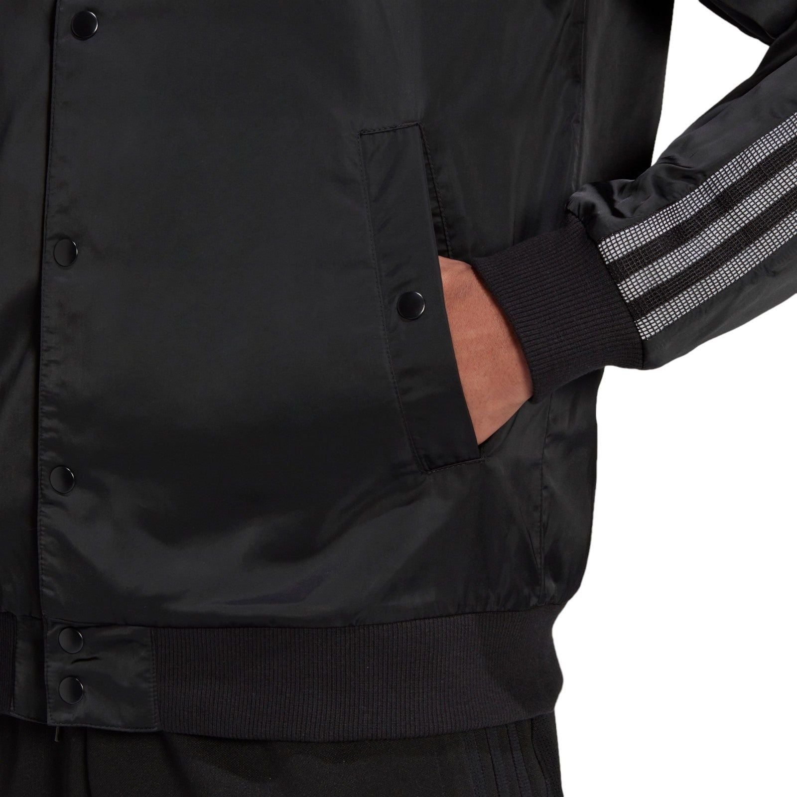 adidas Tiro Bomber Jacket - Black / White - ViaductClothing - -