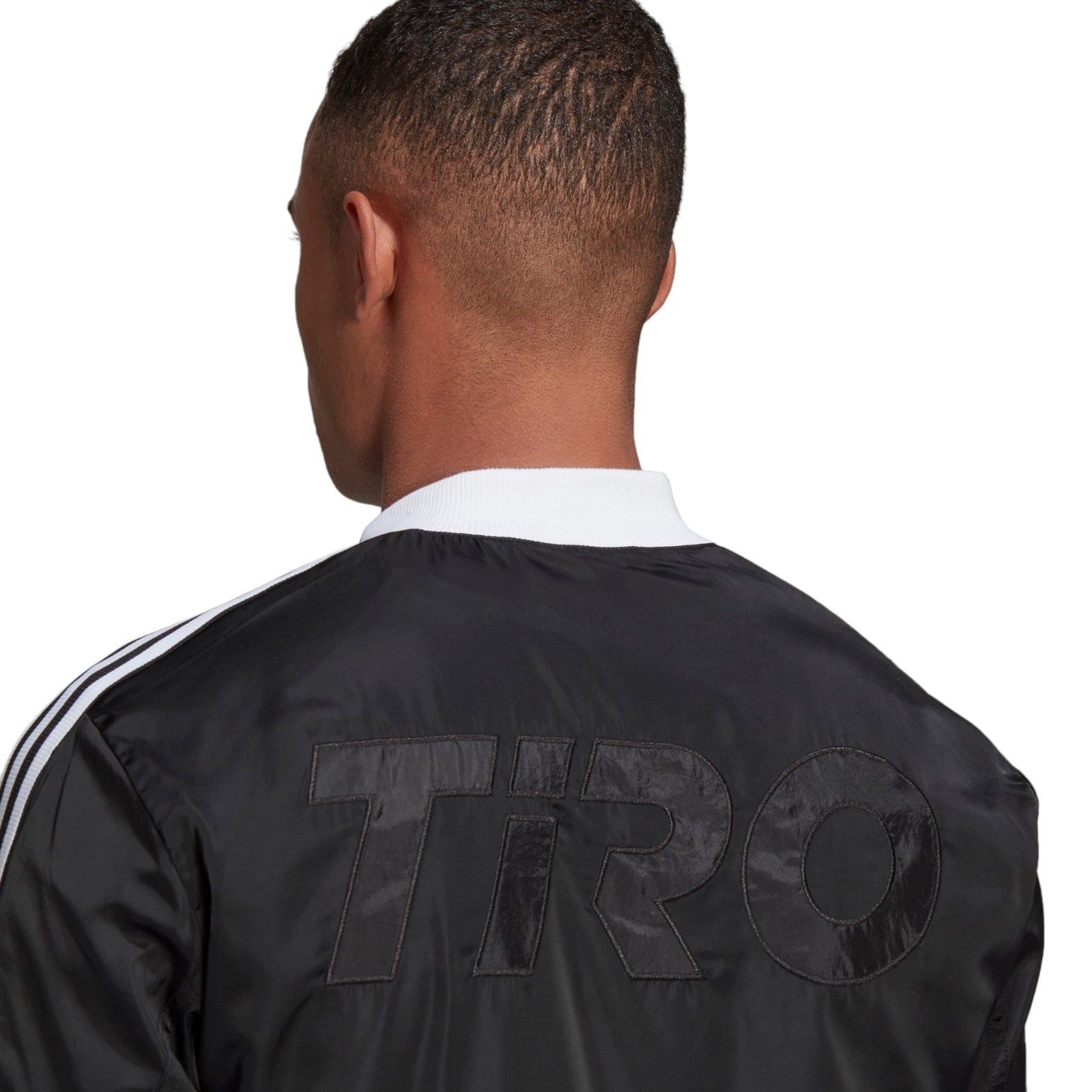 adidas Tiro Bomber Jacket - Black / White - ViaductClothing - -