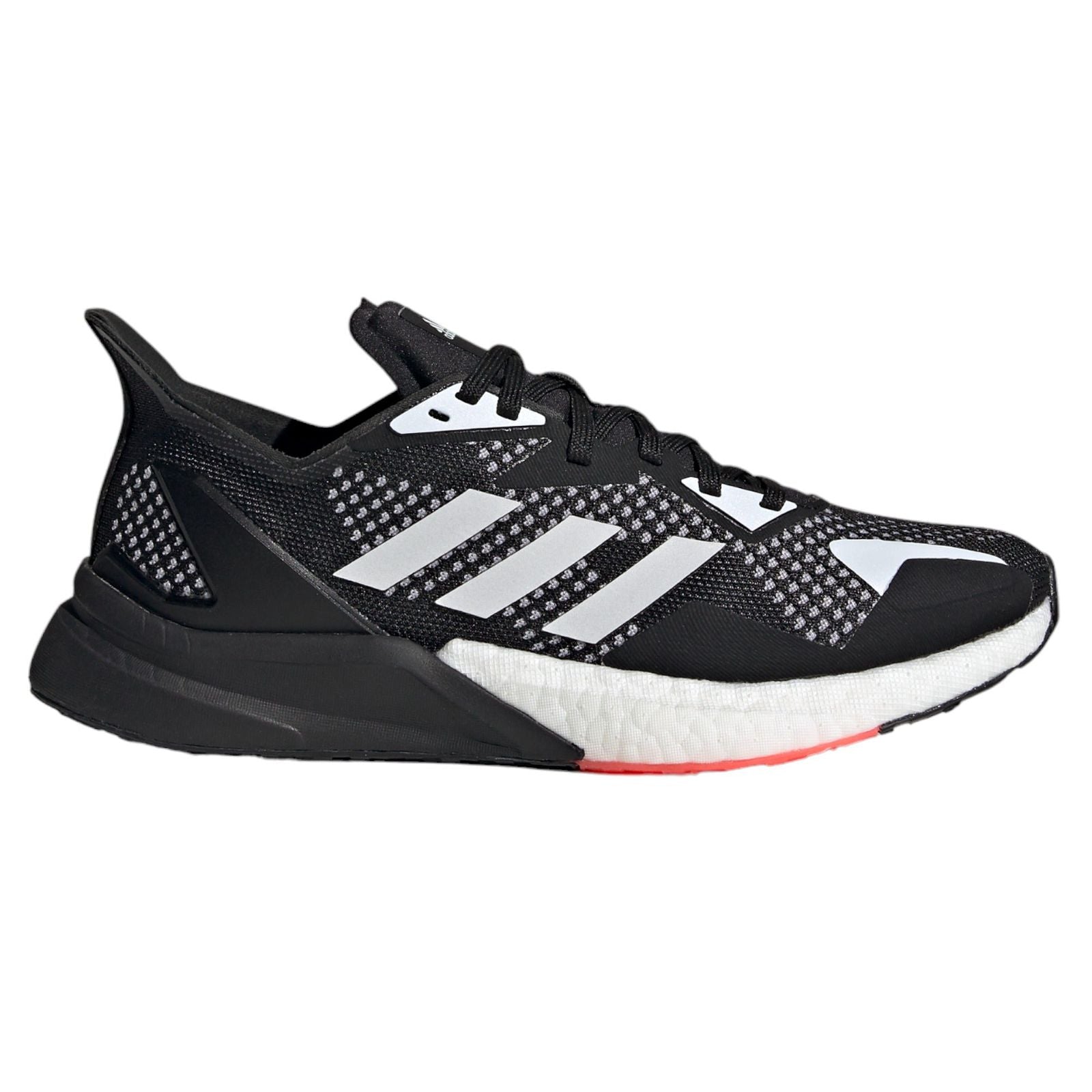 adidas Womens X9000L3 Running Shoes - Black / White - ViaductClothing - -