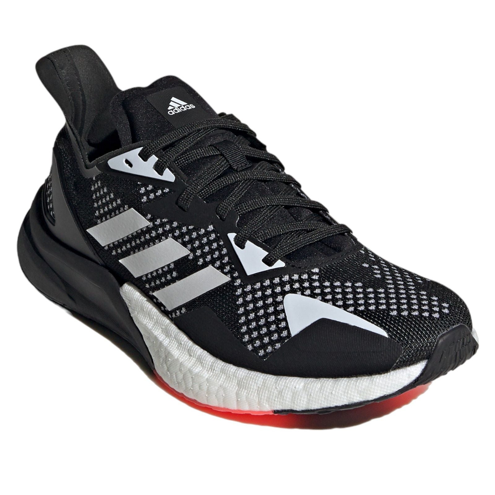 adidas Womens X9000L3 Running Shoes - Black / White - ViaductClothing - -