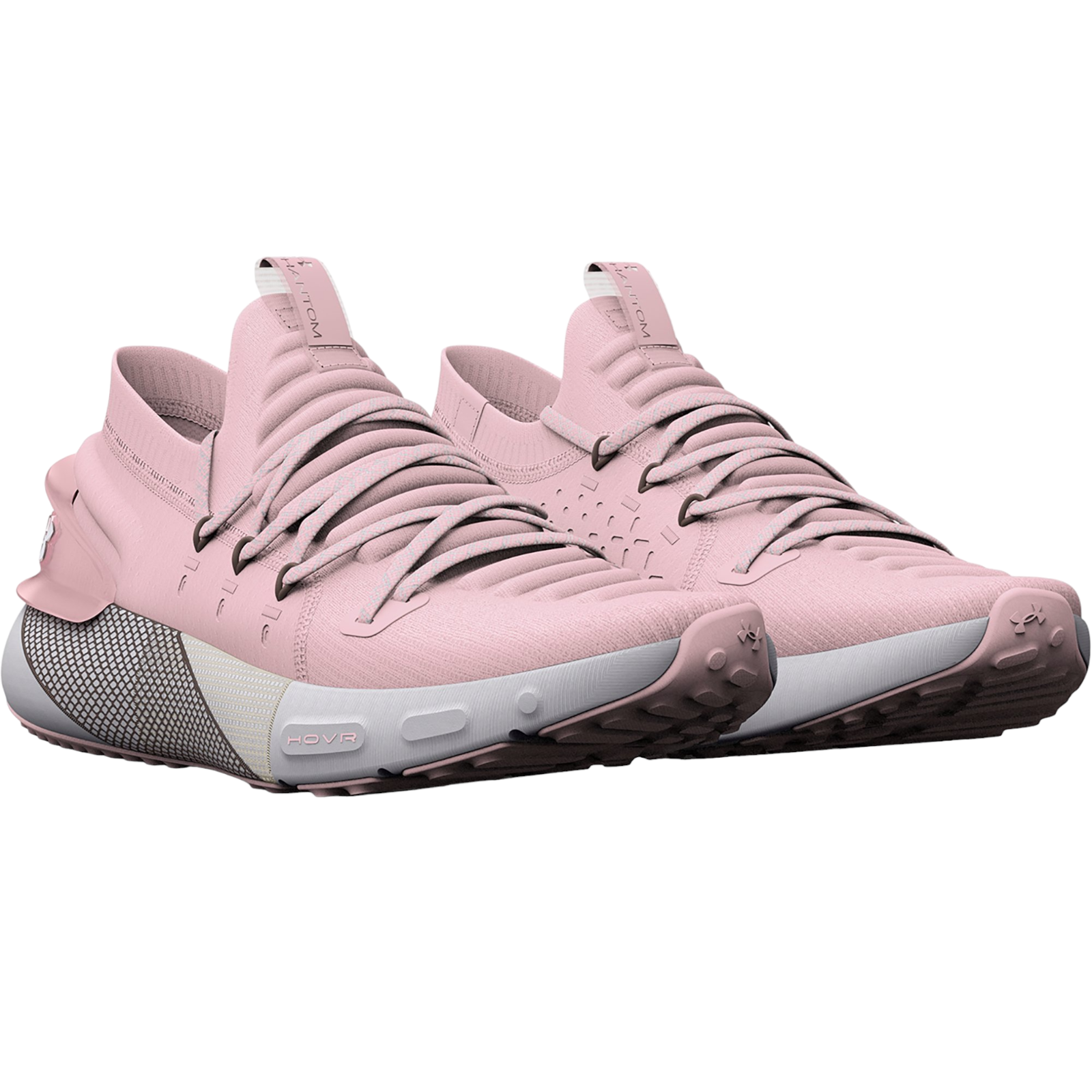 Under Armour Womens HOVR Phantom 3 Trainers - Pink / White - ViaductClothing - -