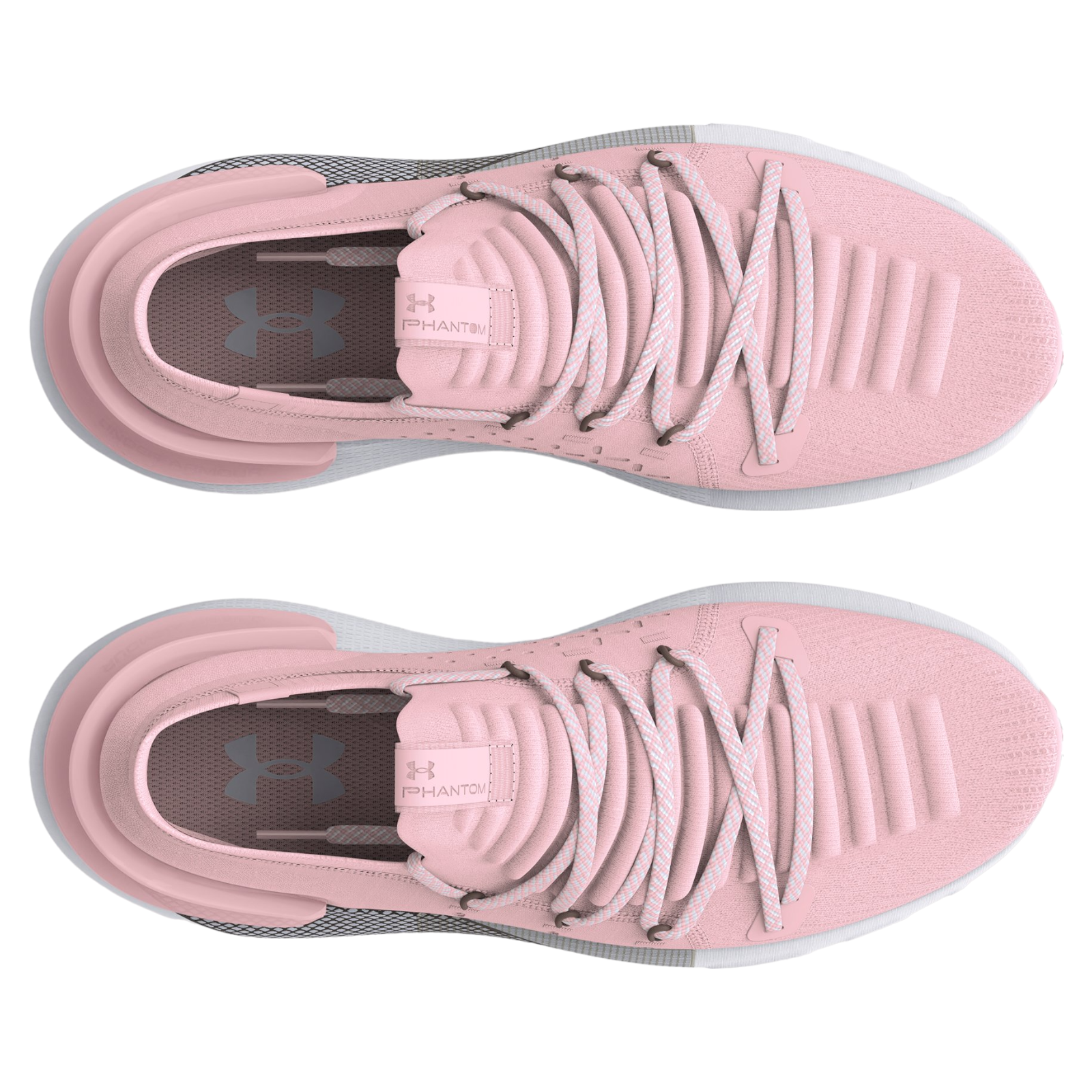 Under Armour Womens HOVR Phantom 3 Trainers - Pink / White - ViaductClothing - -