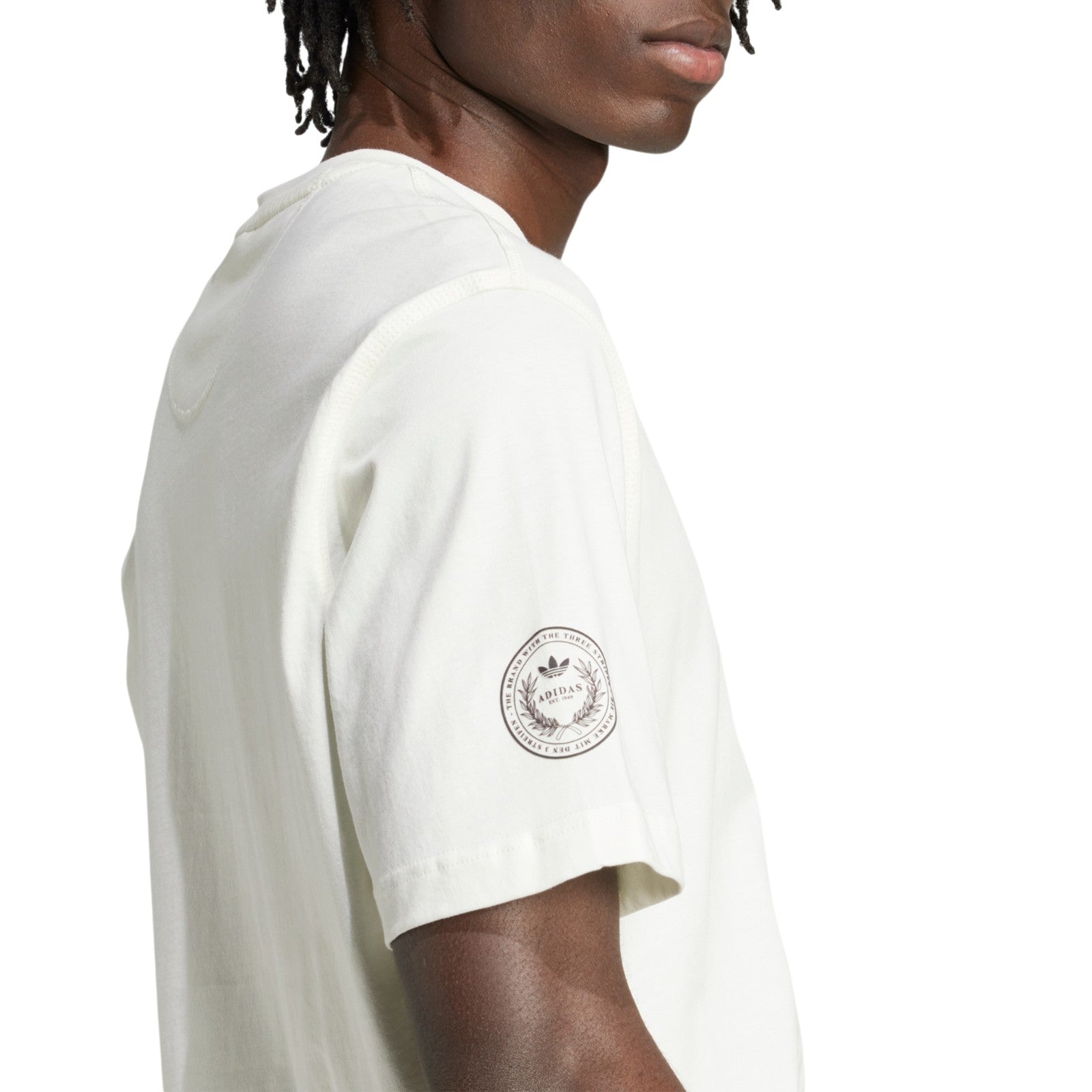 adidas Originals Men's Winter Sports Ski Bear Graphic T-Shirt - White