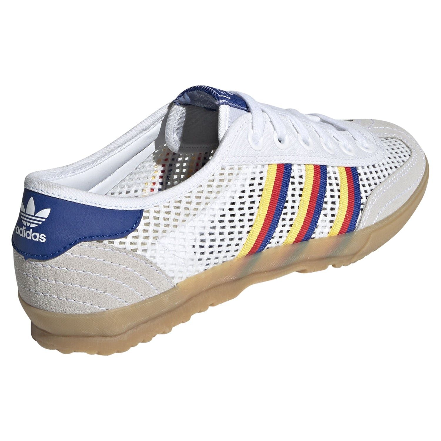 adidas Originals Tischtennis Trainers - White/Red/Yellow - ViaductClothing - -