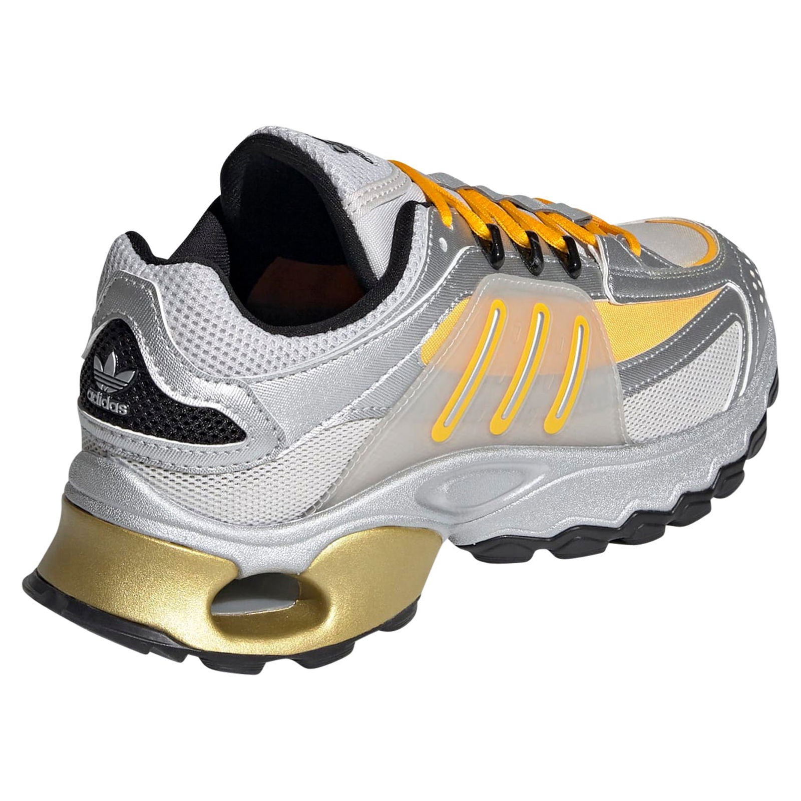 adidas Originals Womens Thesia Shoes - Silver/Yellow - ViaductClothing - -