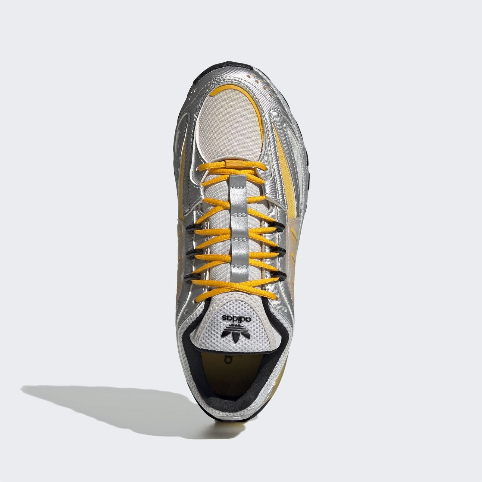adidas Originals Womens Thesia Shoes - Silver/Yellow - ViaductClothing - -