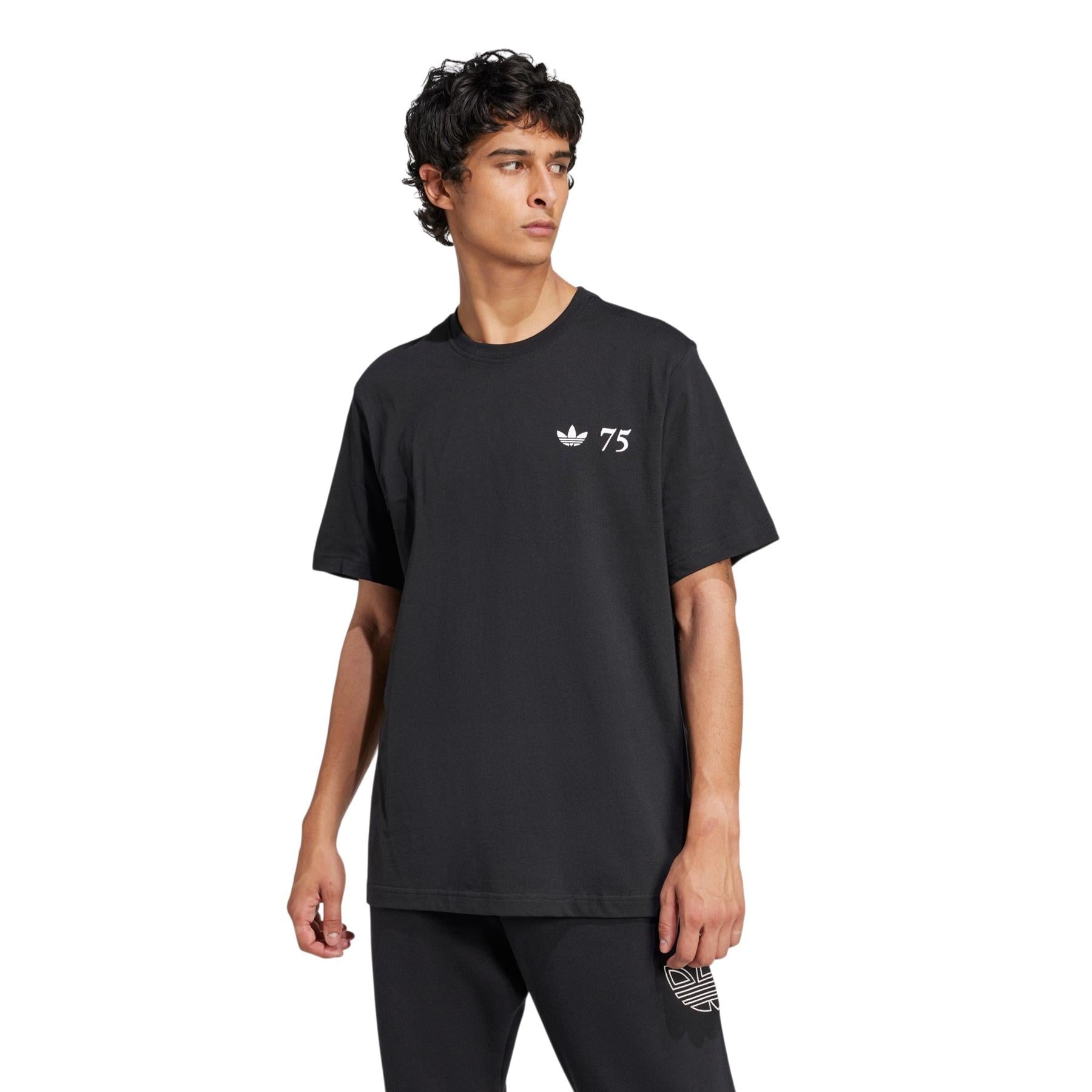 adidas Originals 75th Anniversary SL 72 T-Shirt - Black
