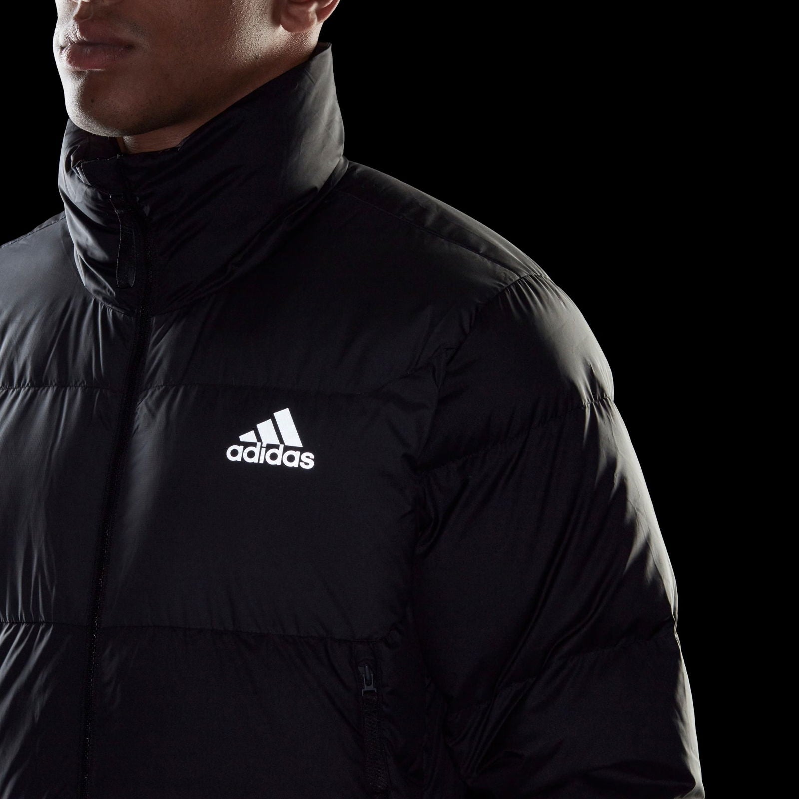 adidas 11.11 Big Baffle Down Puffer Jacket - Black - ViaductClothing - -