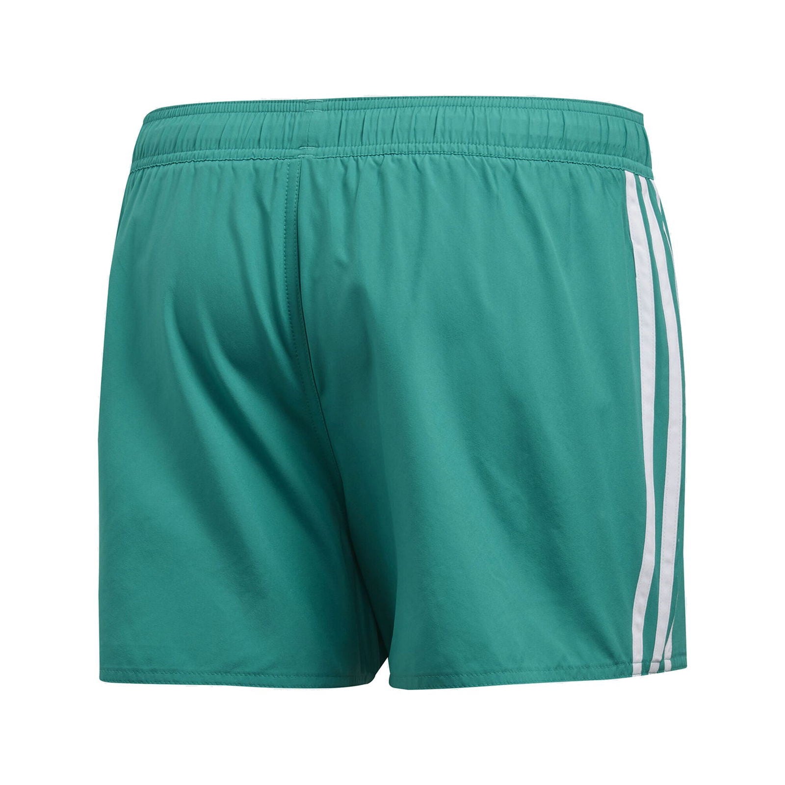 adidas 3-Stripes CLX Swim Shorts - Green - ViaductClothing - -