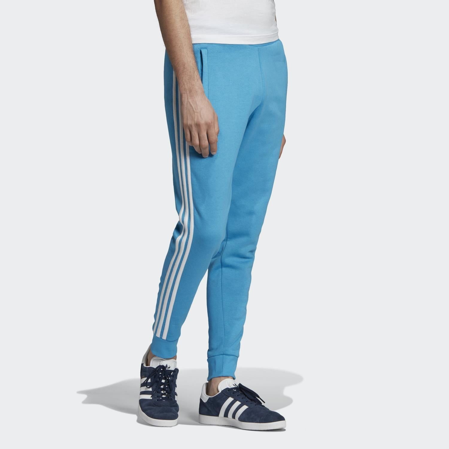 adidas 3-Stripes Sweat Pants - Turquoise - ViaductClothing - -