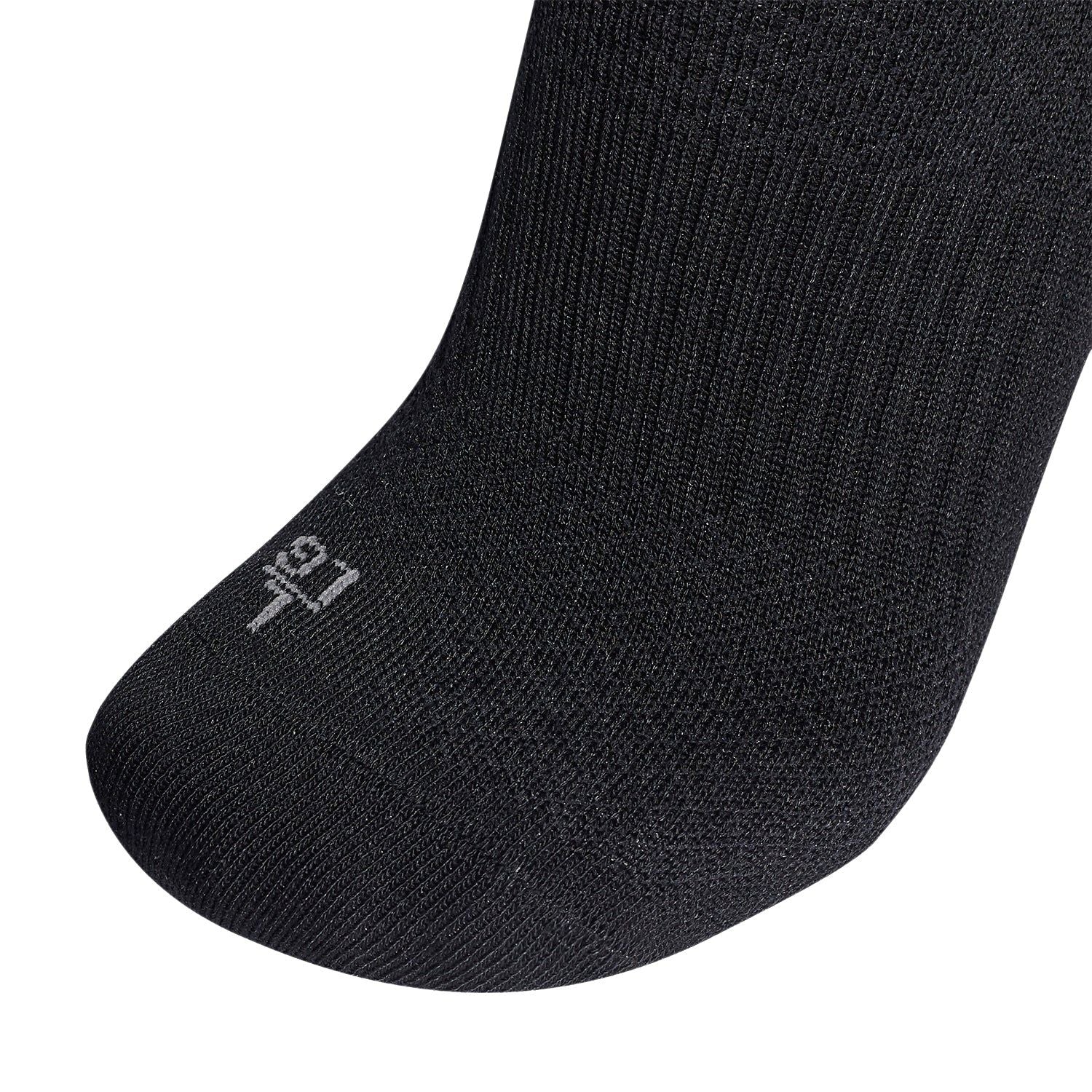 adidas 4CMTE Reflective Ultralight Crew Performance Sock - Black - ViaductClothing - -