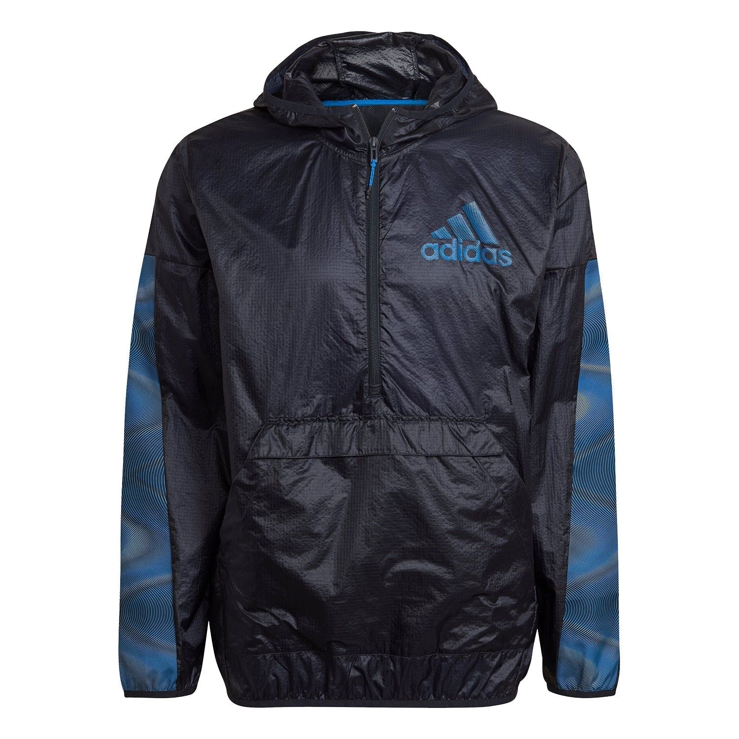 adidas AEROREADY Seasonals Sport Windbreaker - Legend Ink Navy - ViaductClothing - -