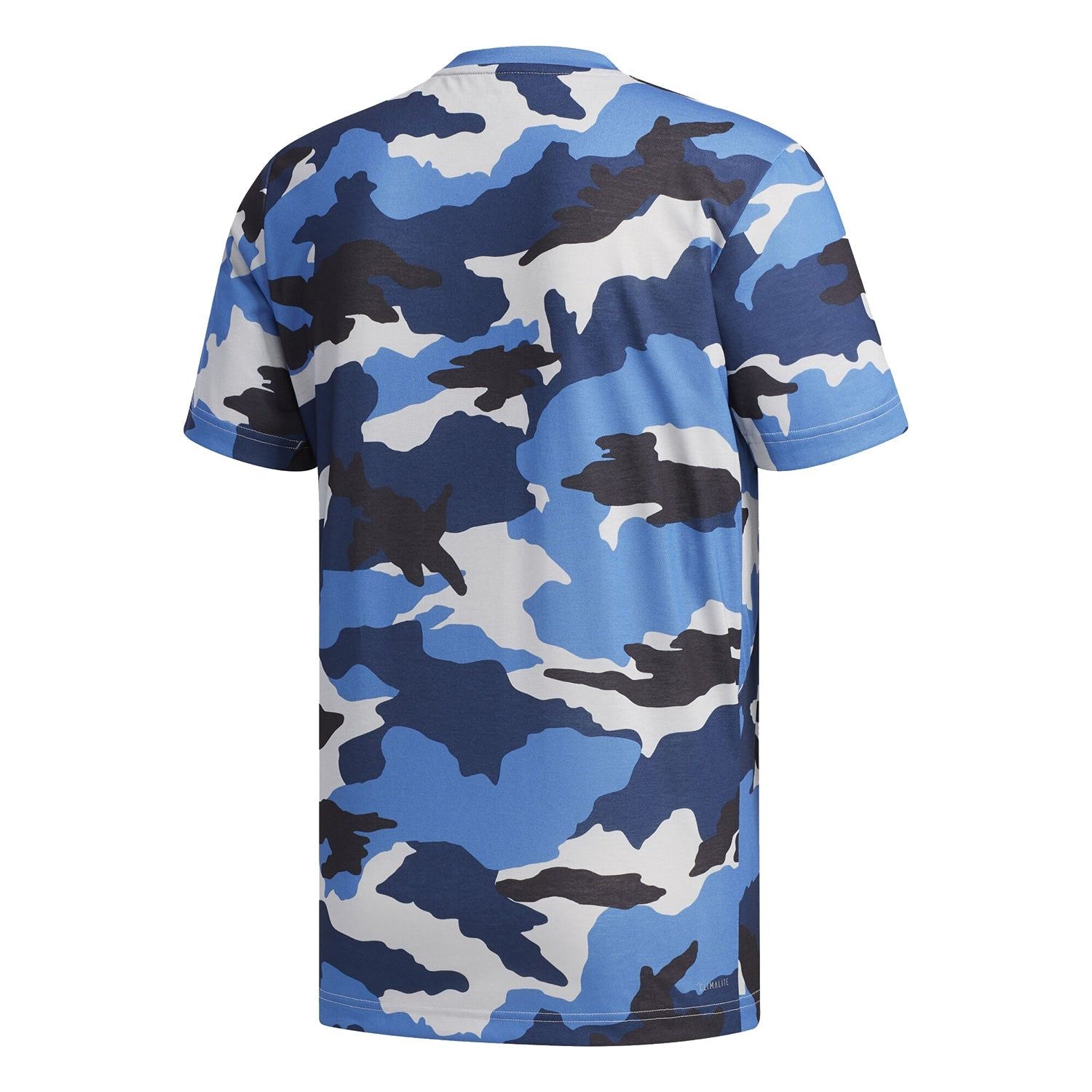 adidas AOP Camo Tee - Blue - ViaductClothing - -