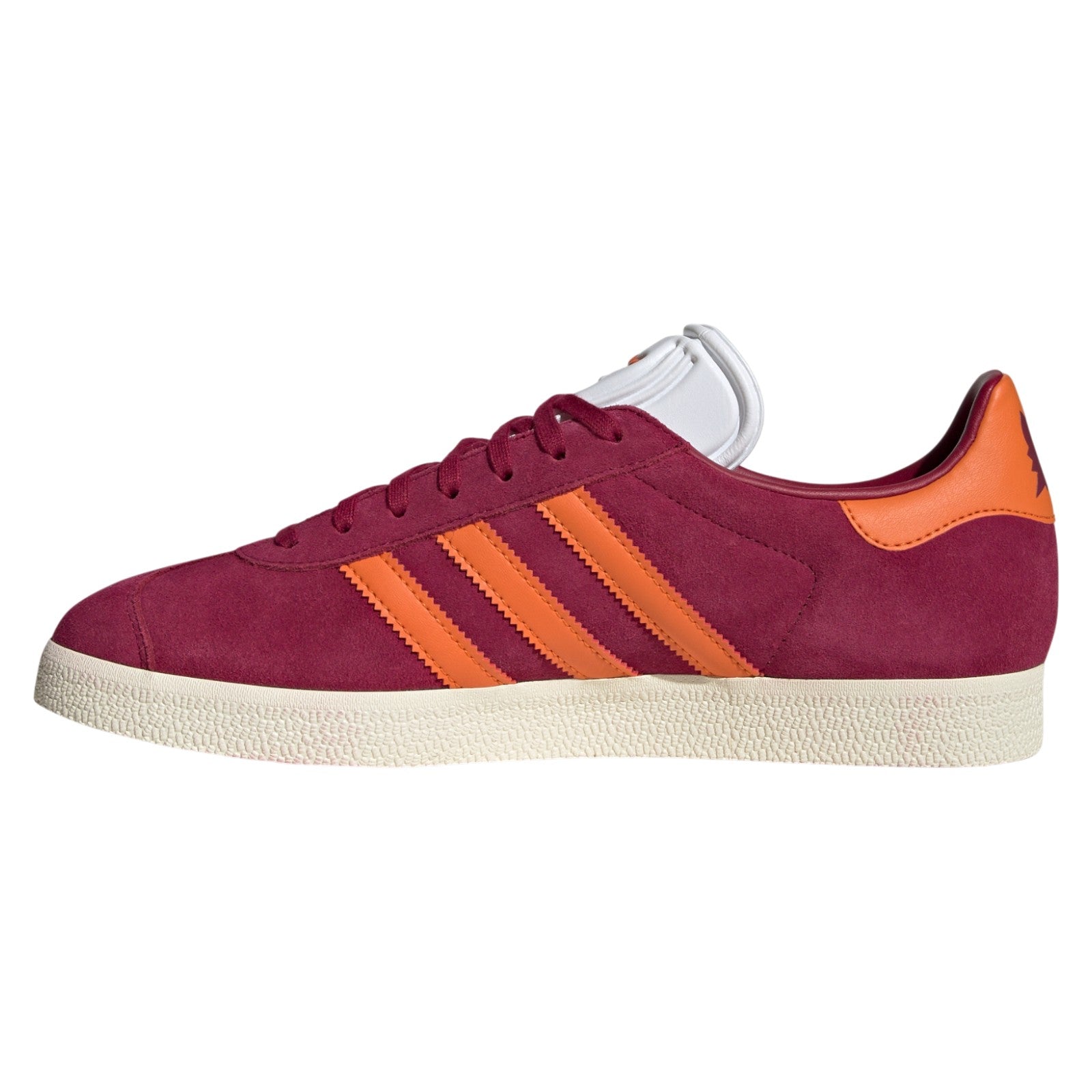 adidas Originals AS Roma Bring Back Gazelle Shoes - Legacy Burgundy / Unity Orange