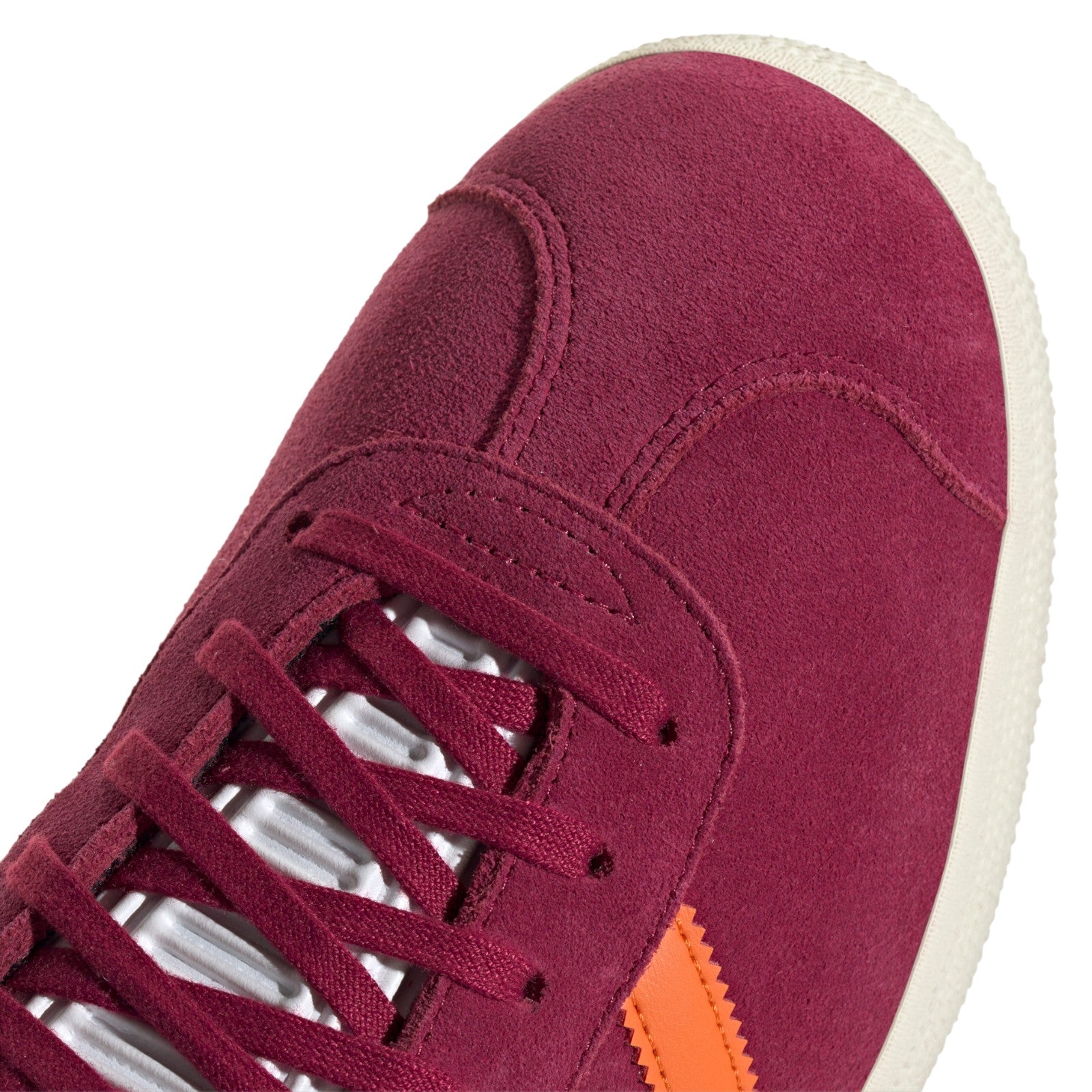 adidas Originals AS Roma Bring Back Gazelle Shoes - Legacy Burgundy / Unity Orange