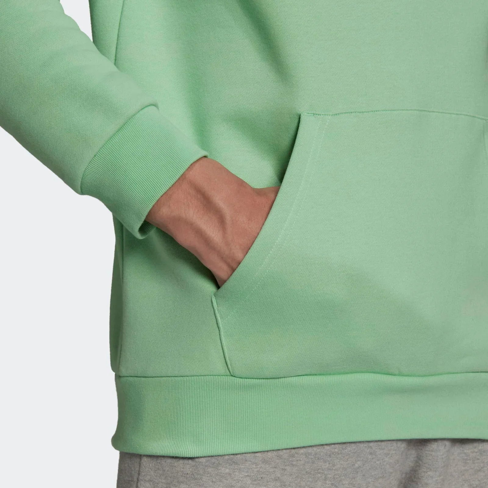 adidas Adicolor Essentials Trefoil Hoodie - Glory Mint - ViaductClothing