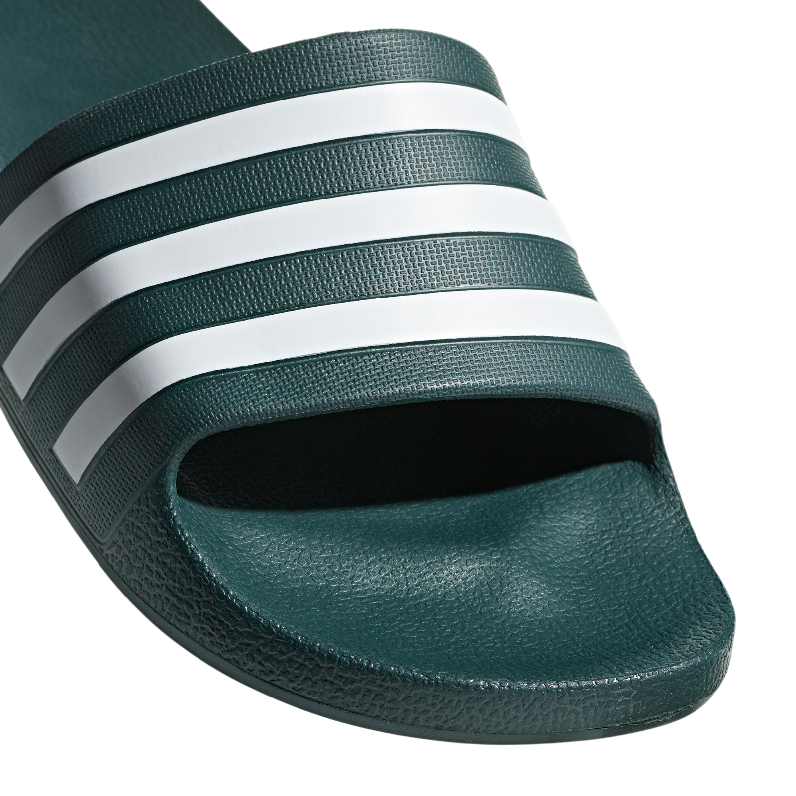 adidas Adilette Aqua Slides - Green - ViaductClothing - -