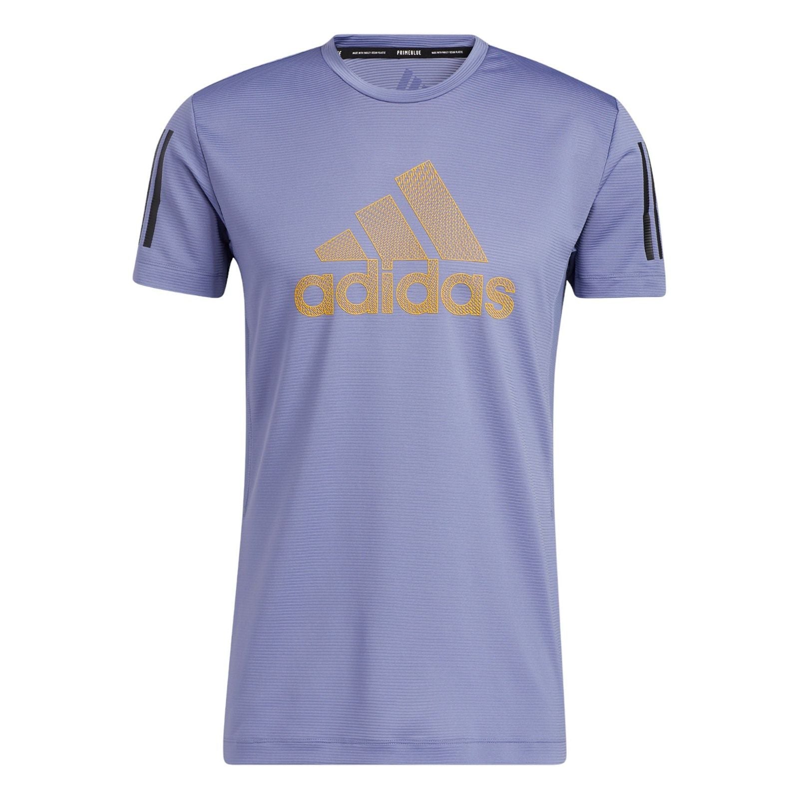 adidas Aeroknit Warrior Short Sleeve T-Shirt - Orbit Violet - ViaductClothing - -