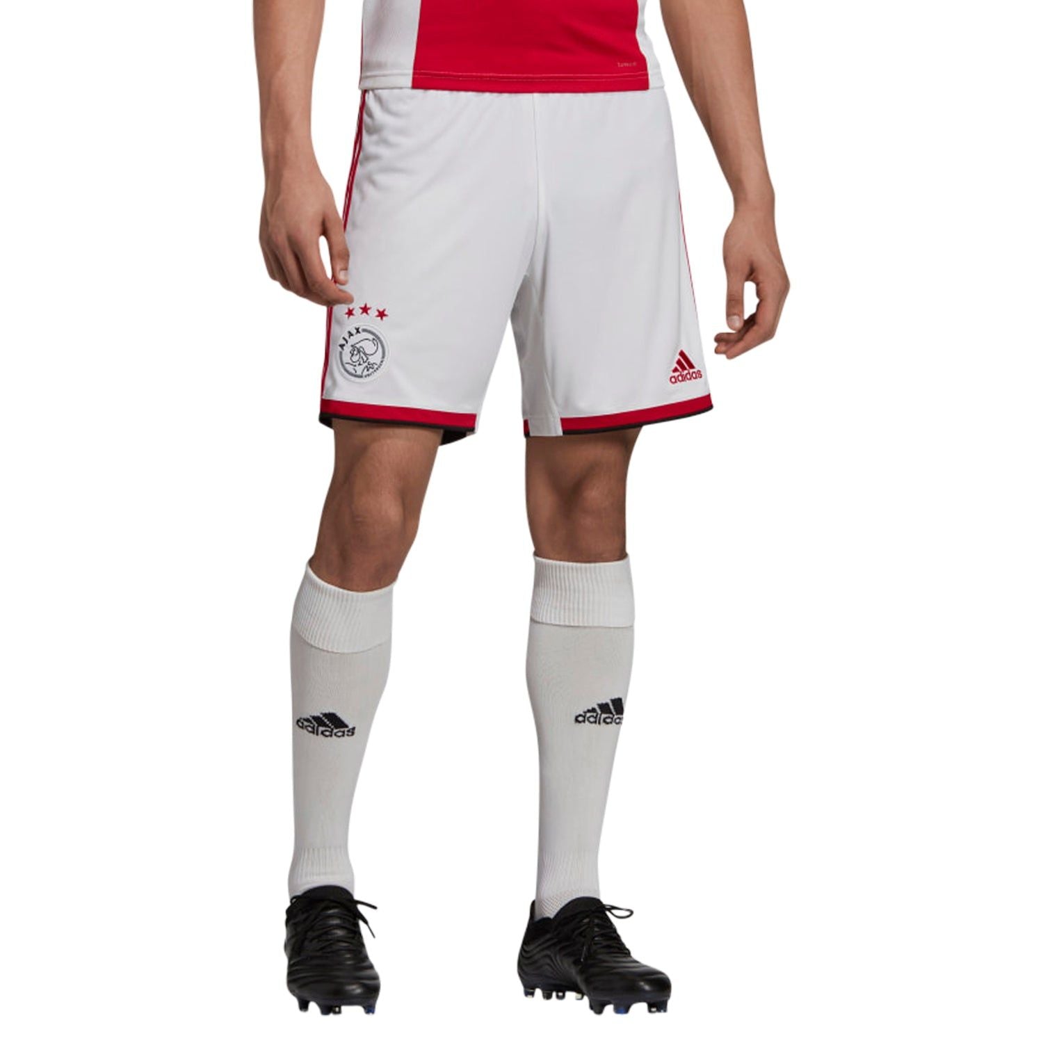 adidas Ajax Amsterdam Home Shorts 19-20 - White - ViaductClothing - -