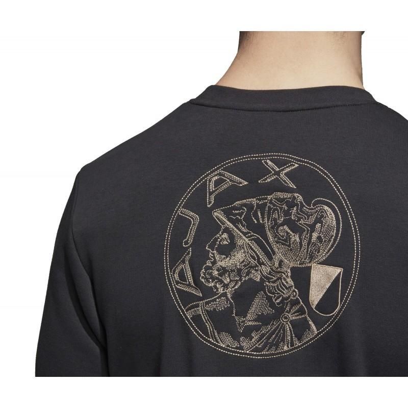 adidas Ajax Sweatshirts 18-19 - Black - ViaductClothing - -