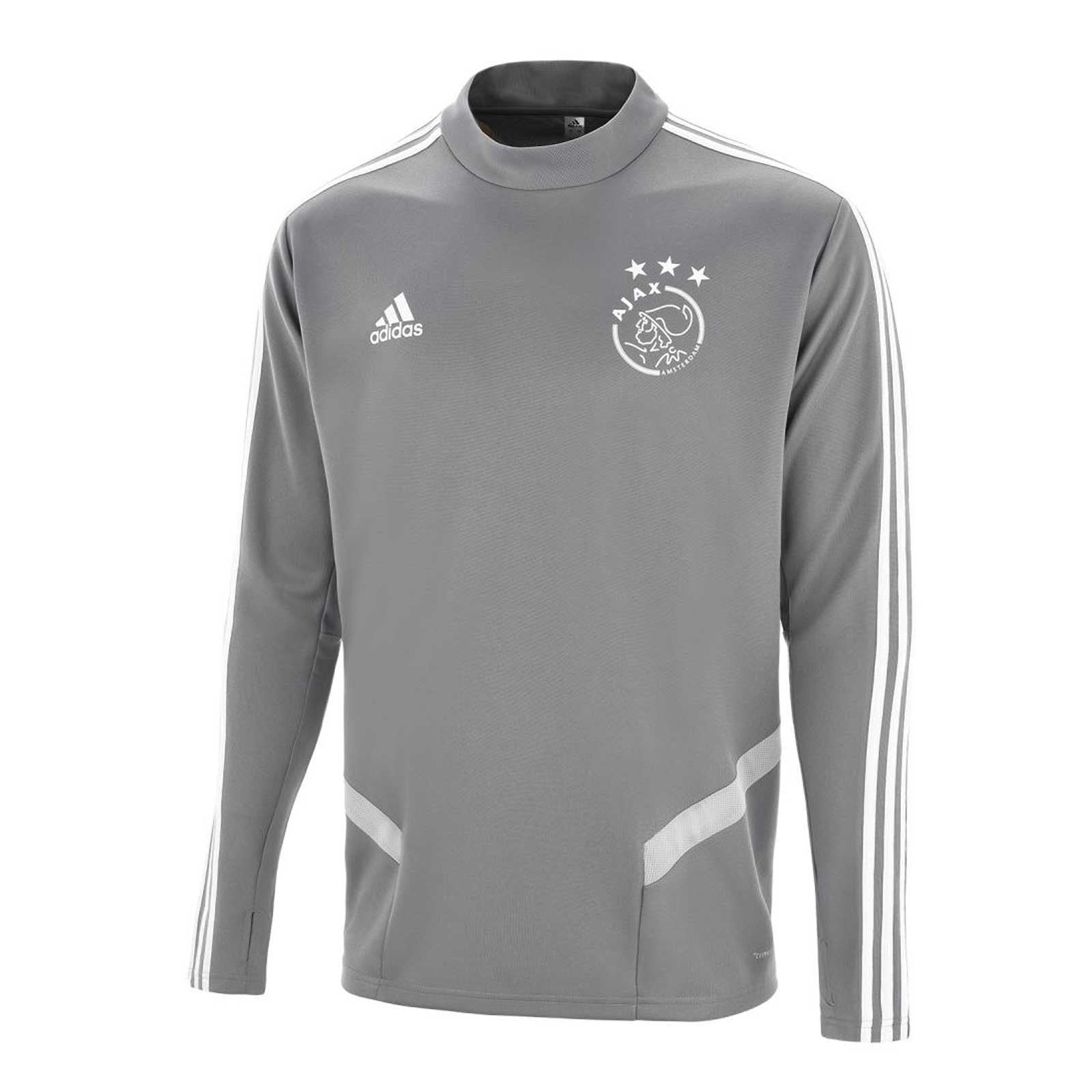 adidas Ajax Training Top 19-20 - Grey - ViaductClothing - -