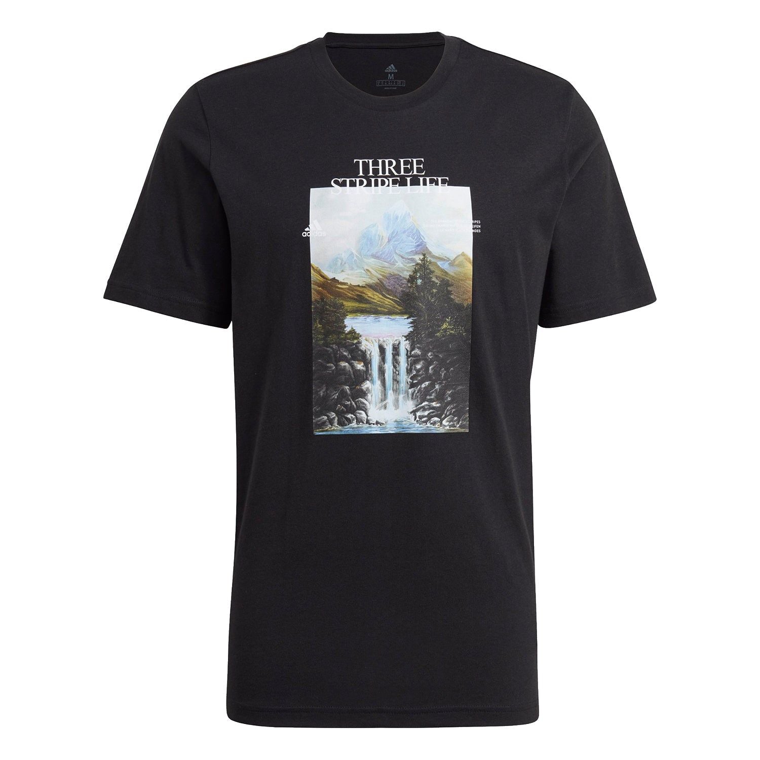 adidas Athletics Graphic Tee - Black - ViaductClothing - -